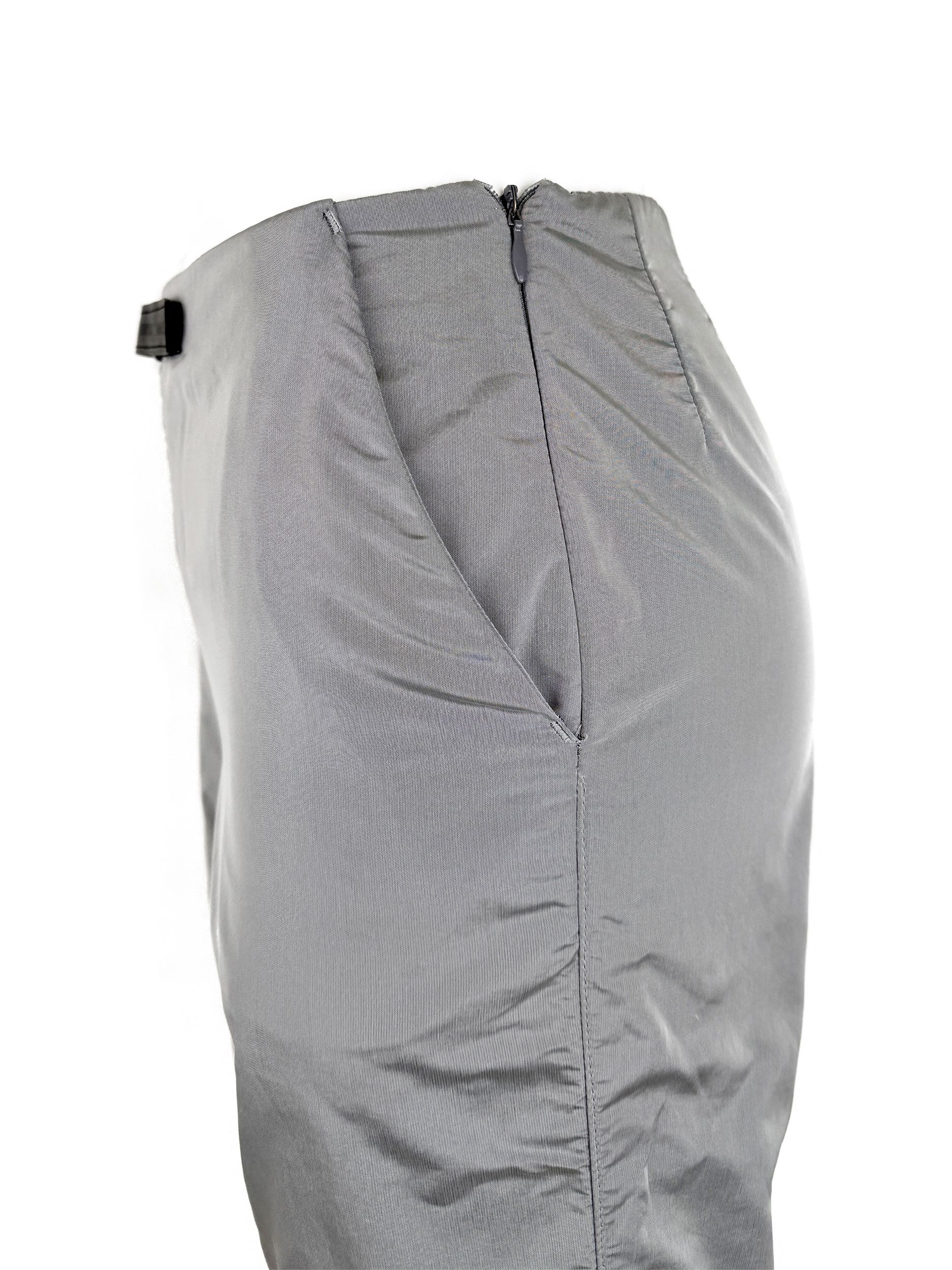 Emporio Armani Emporio Armani F/W 1999 Runway Cargo Nylon Pants Size 38 XS Size 26" / US 2 / IT 38 - 6 Thumbnail