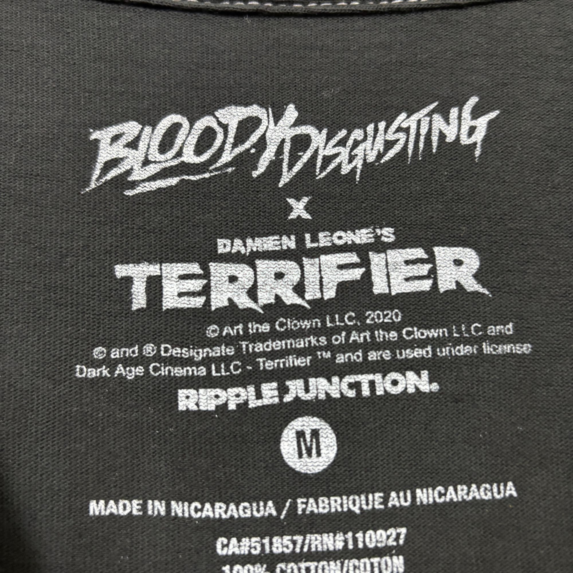 Ripple Junction Bloody Disgusting x Terrifier Art the Clown Laughing Tee M Size US M / EU 48-50 / 2 - 4 Thumbnail