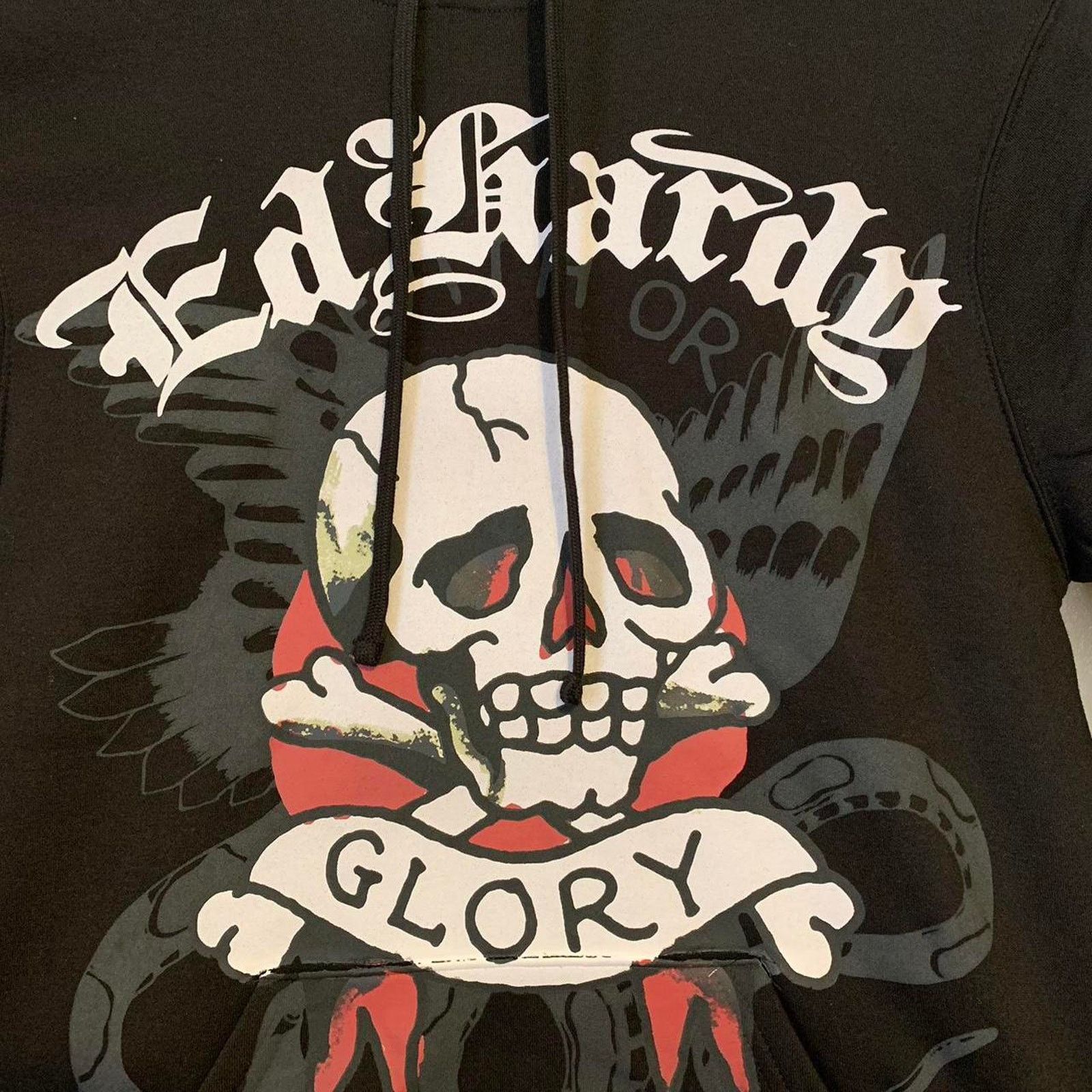 Ed Hardy Y2K Ed Hardy Black hoodie New With Tags Size US M / EU 48-50 / 2 - 1 Thumbnail