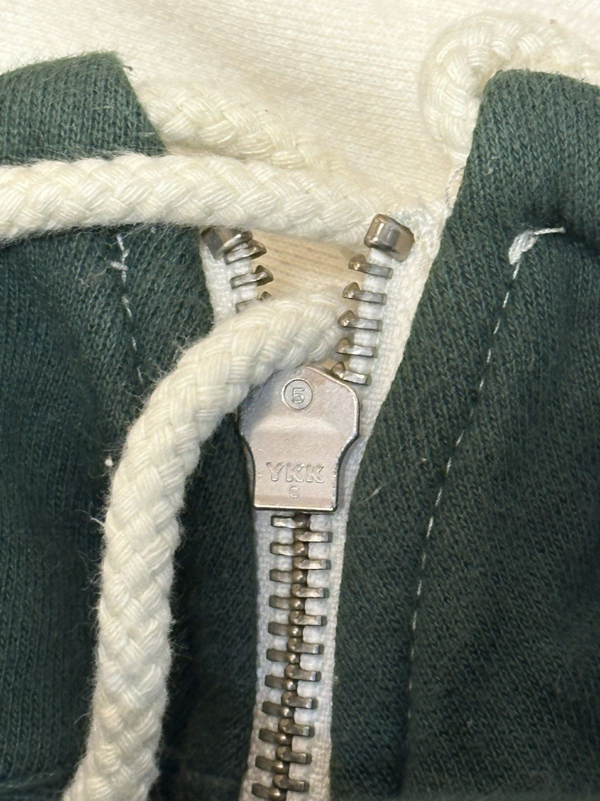 Stussy Stüssy two-tone half-zip fleece sweatshirt featuring a cream Size US M / EU 48-50 / 2 - 10 Thumbnail