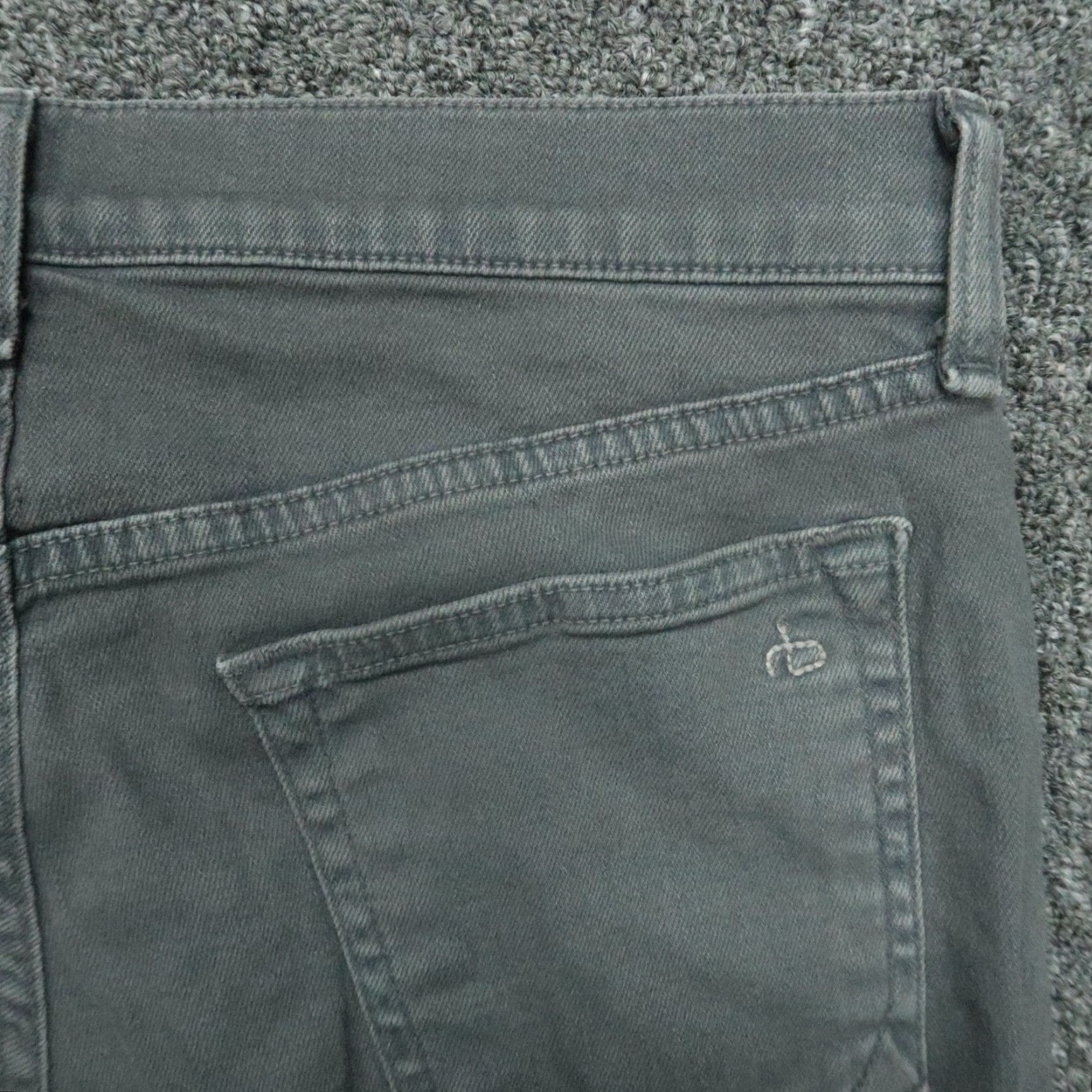Rag & Bone rag & bone Jeans Men 30x30 Gray Slim 5-Pocket Denim Button Fly Stretch N/A Size US 30 / EU 46 - 6 Thumbnail