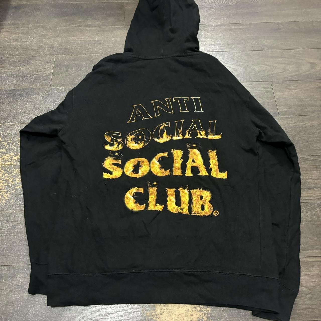 Anti Social Social Club Anti Social Social Club Flame Logo Hoodie Medium Size US M / EU 48-50 / 2 - 4 Thumbnail