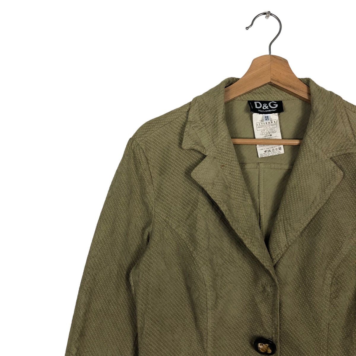 Dolce & Gabbana 🔥Rich Green - Chore Jacket Dolce Gabbana Made in Italy Size M / US 6-8 / IT 42-44 - 6 Thumbnail