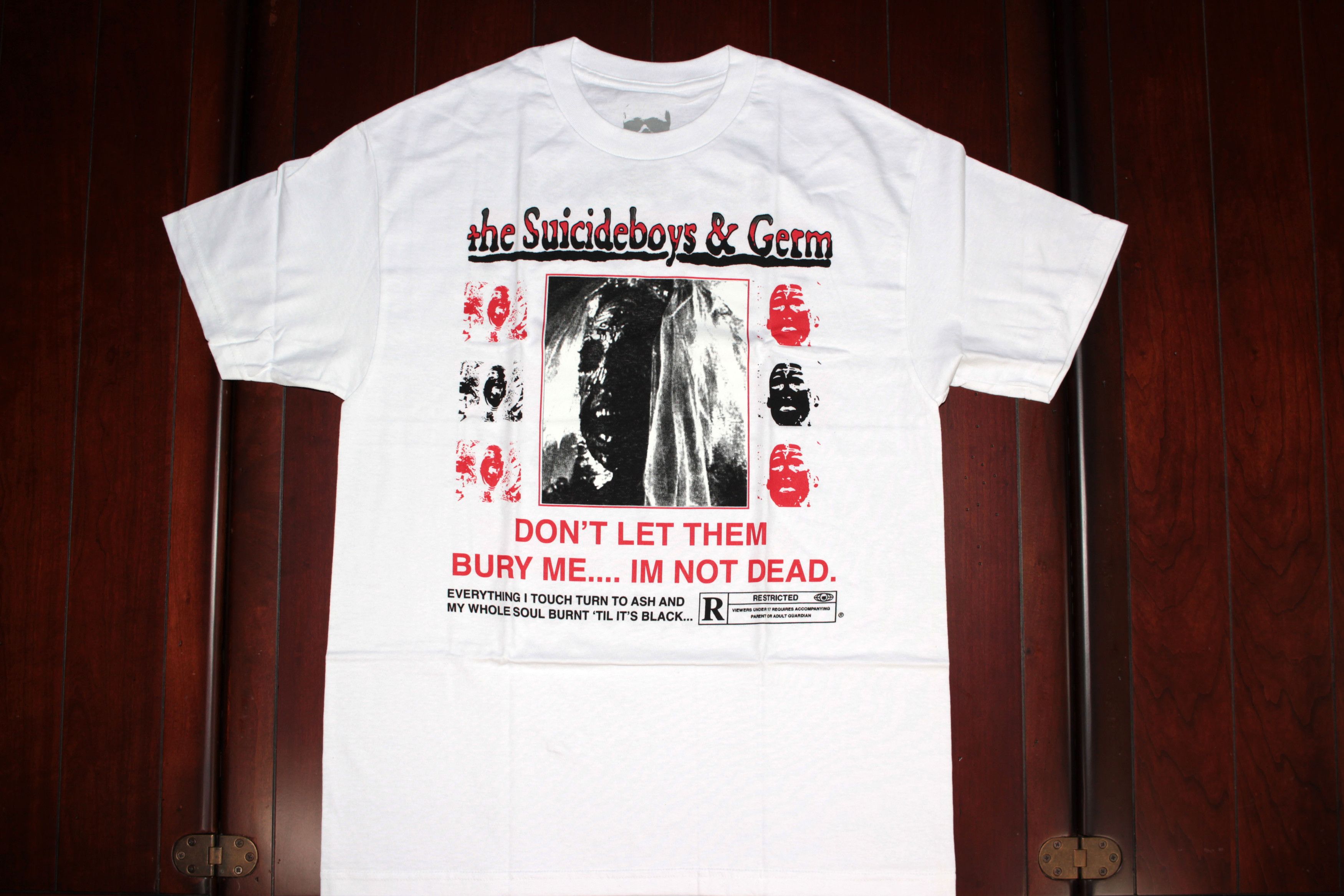 G59 Records Suicideboys & Germ - DIRTIEST NASTIEST SUICIDE T-Shirt Size US L / EU 52-54 / 3 - 4 Thumbnail
