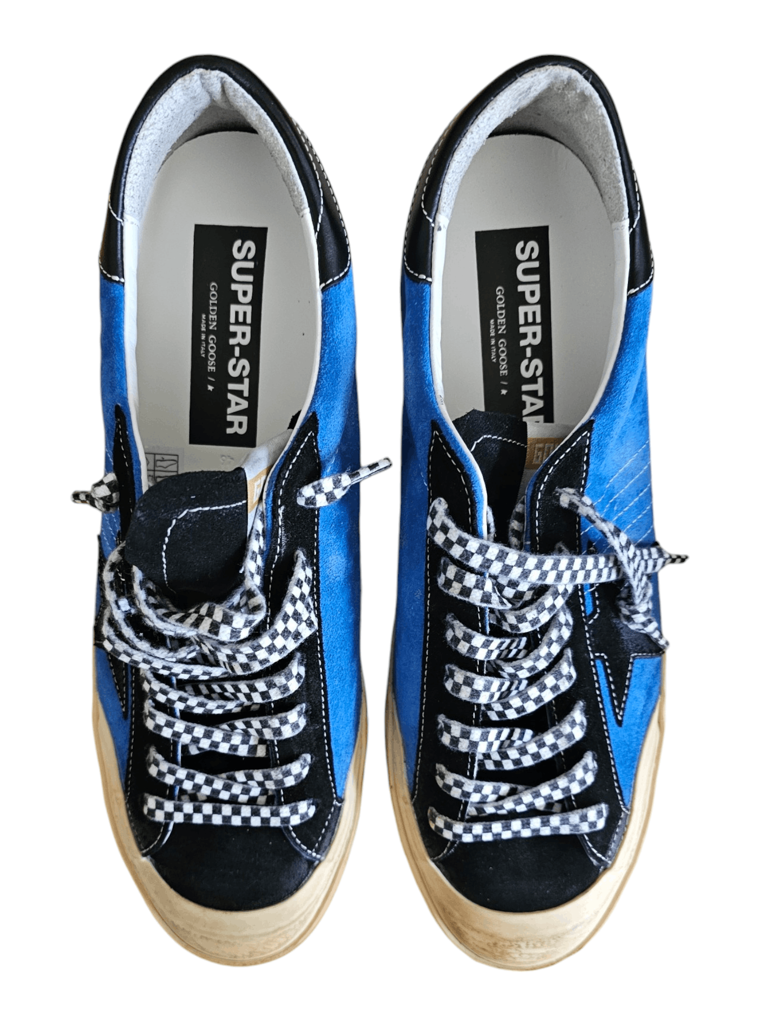 Golden Goose Blue Super Star Size US 13 / EU 46 - 4 Thumbnail
