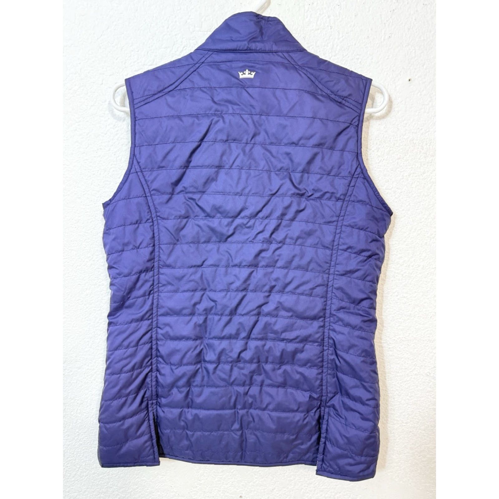 Peter Millar Zipped Peter Millar Vest Womens Small Purple Reversible Insulated Lightweight Golf Vest Size S / US 4 / IT 40 - 4 Thumbnail