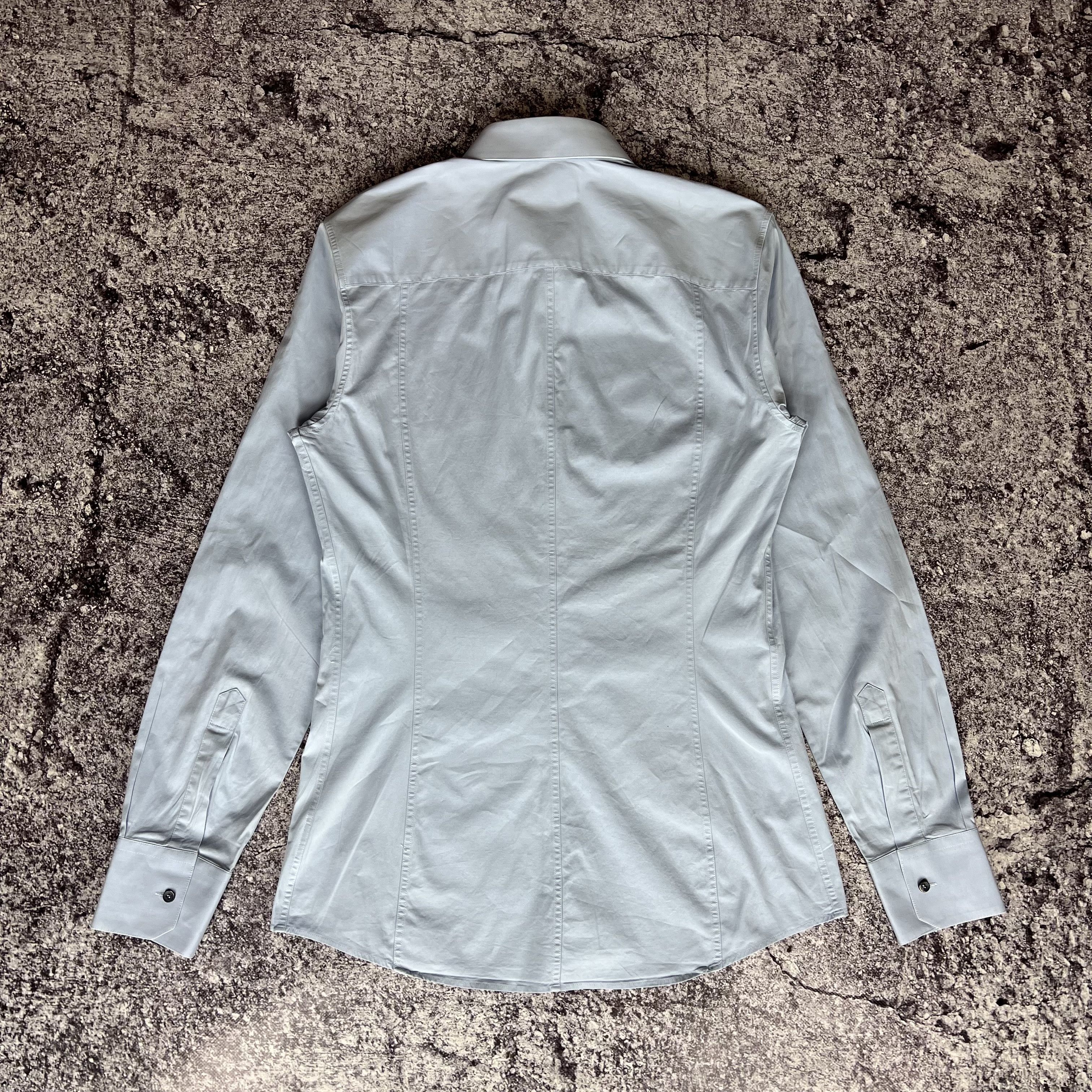 Dolce & Gabbana Dolce & Gabbana Sicilia Shirt Long Sleeve Size 15 / 39 Size US M / EU 48-50 / 2 - 2 Thumbnail