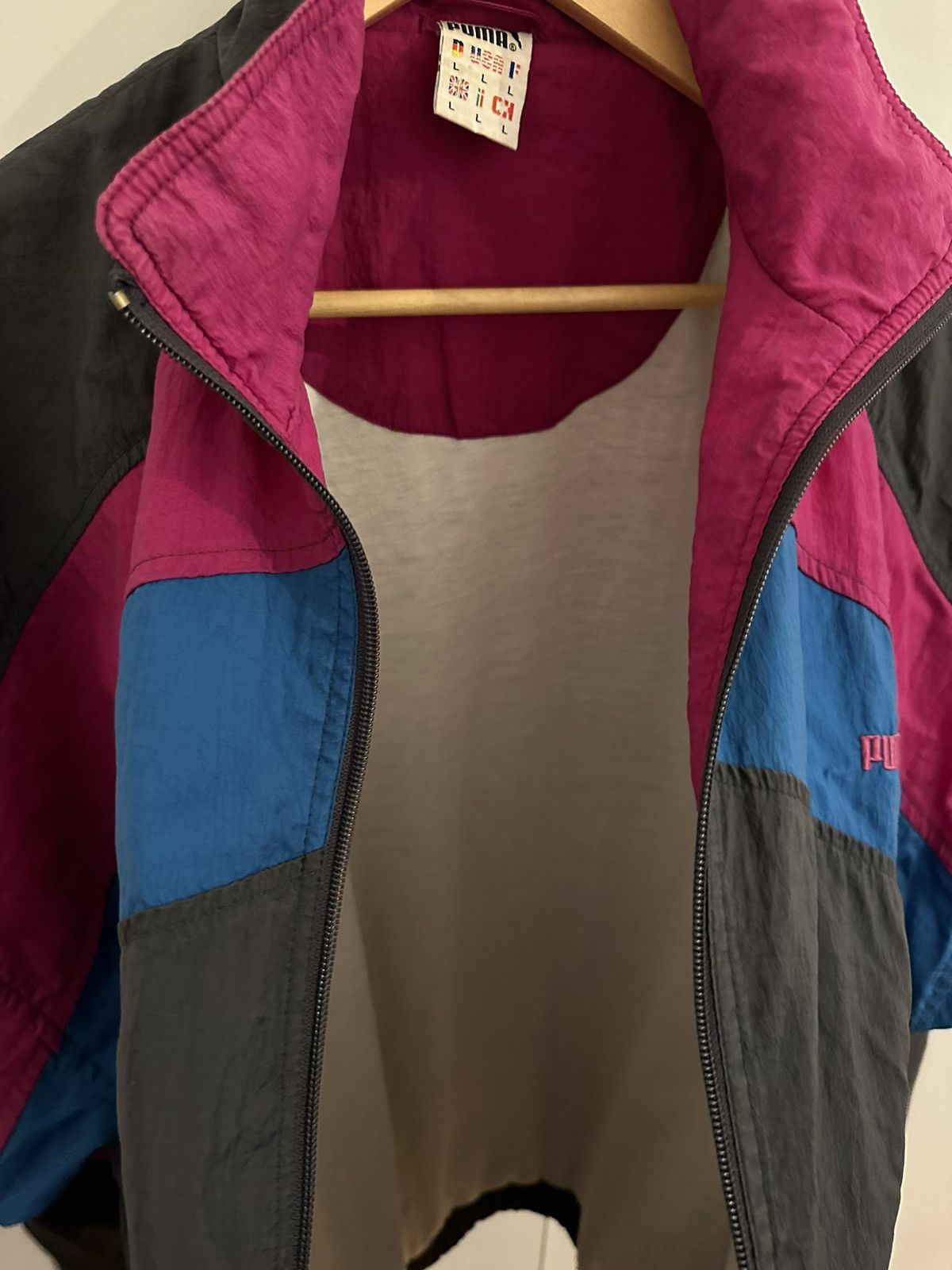 Puma Puma Jacket Windbreaker Size L Retro Vintage Size US L / EU 52-54 / 3 - 7 Thumbnail