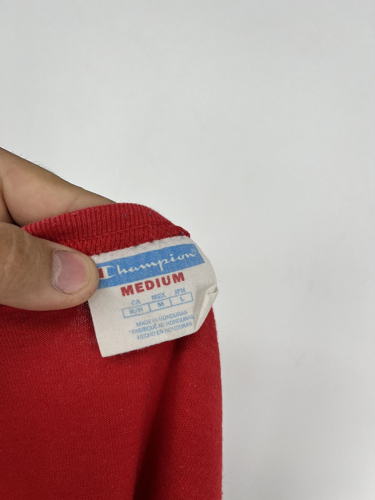Champion Vintage Y2K Champion Big Logo T-Shirt Streetwear Style Size US M / EU 48-50 / 2 - 10 Thumbnail