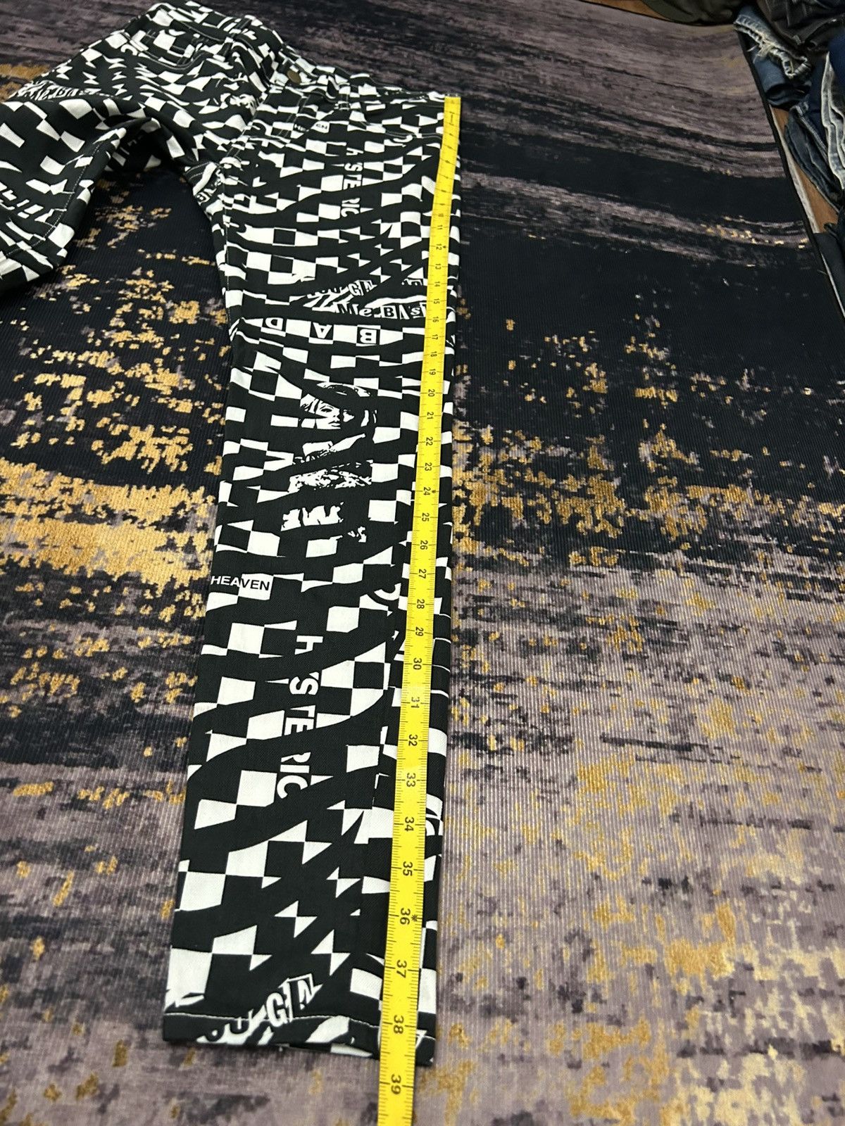 Hysteric Glamour Hysteric Glamour Me Bastard Checker Pants Size US 29 - 20 Thumbnail
