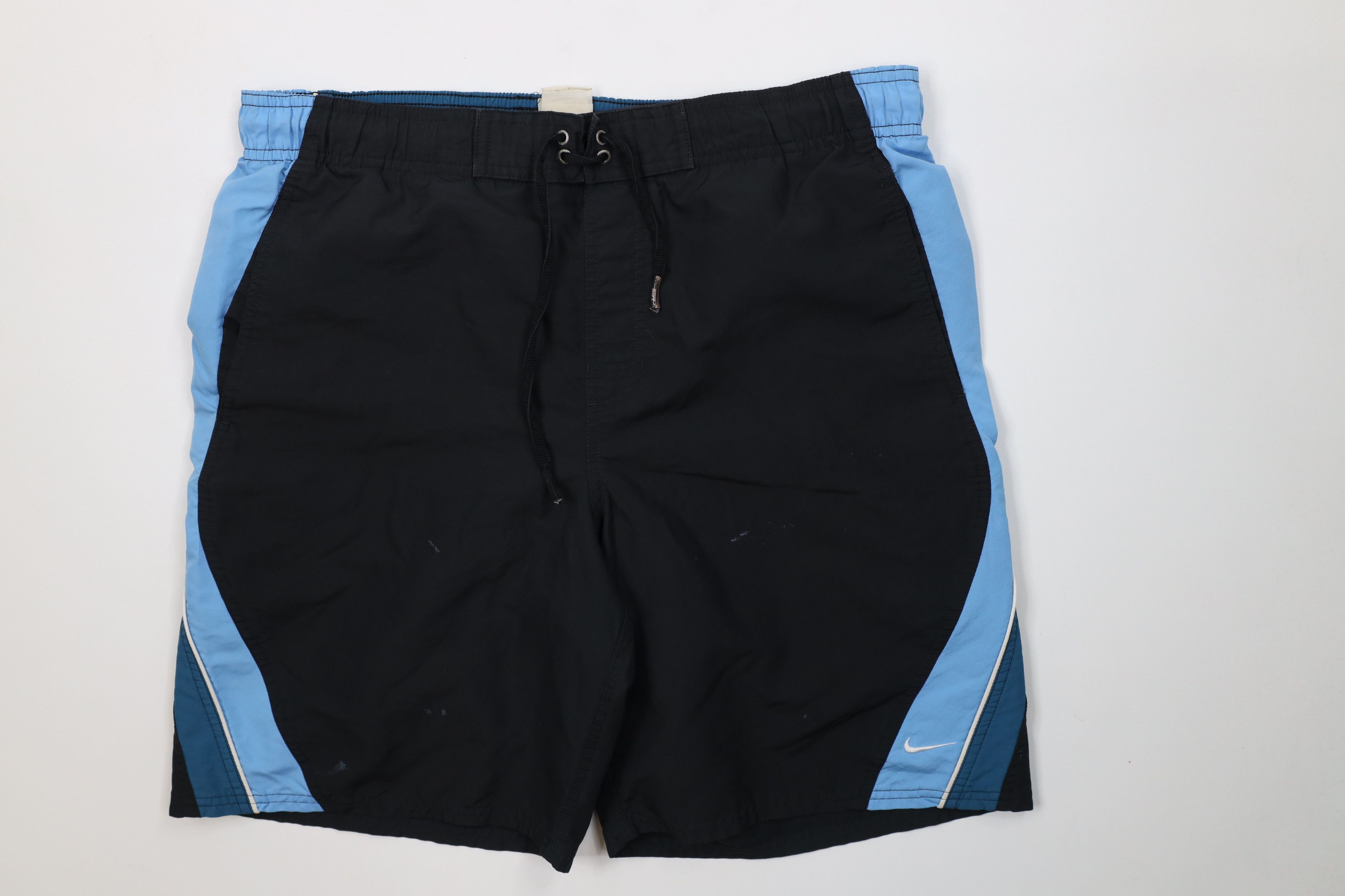 Nike Vintage Nike Block Travis Scott Mini Swoosh Lined Shorts Size US 32 / EU 48 - 1 Thumbnail