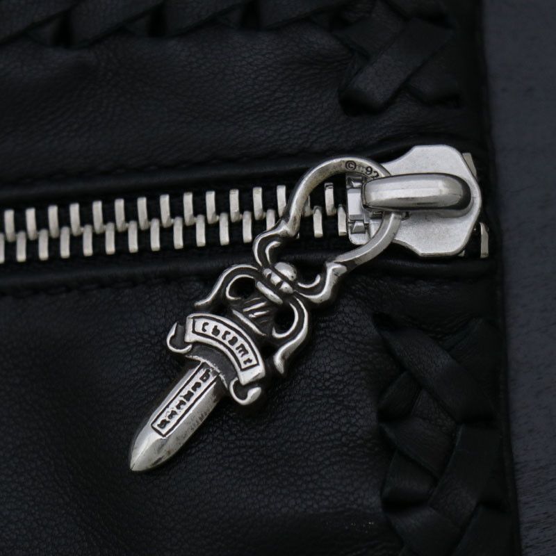 Chrome Hearts Chrome Hearts Triple Cross Patch Zip Pouch Size ONE SIZE - 4 Thumbnail