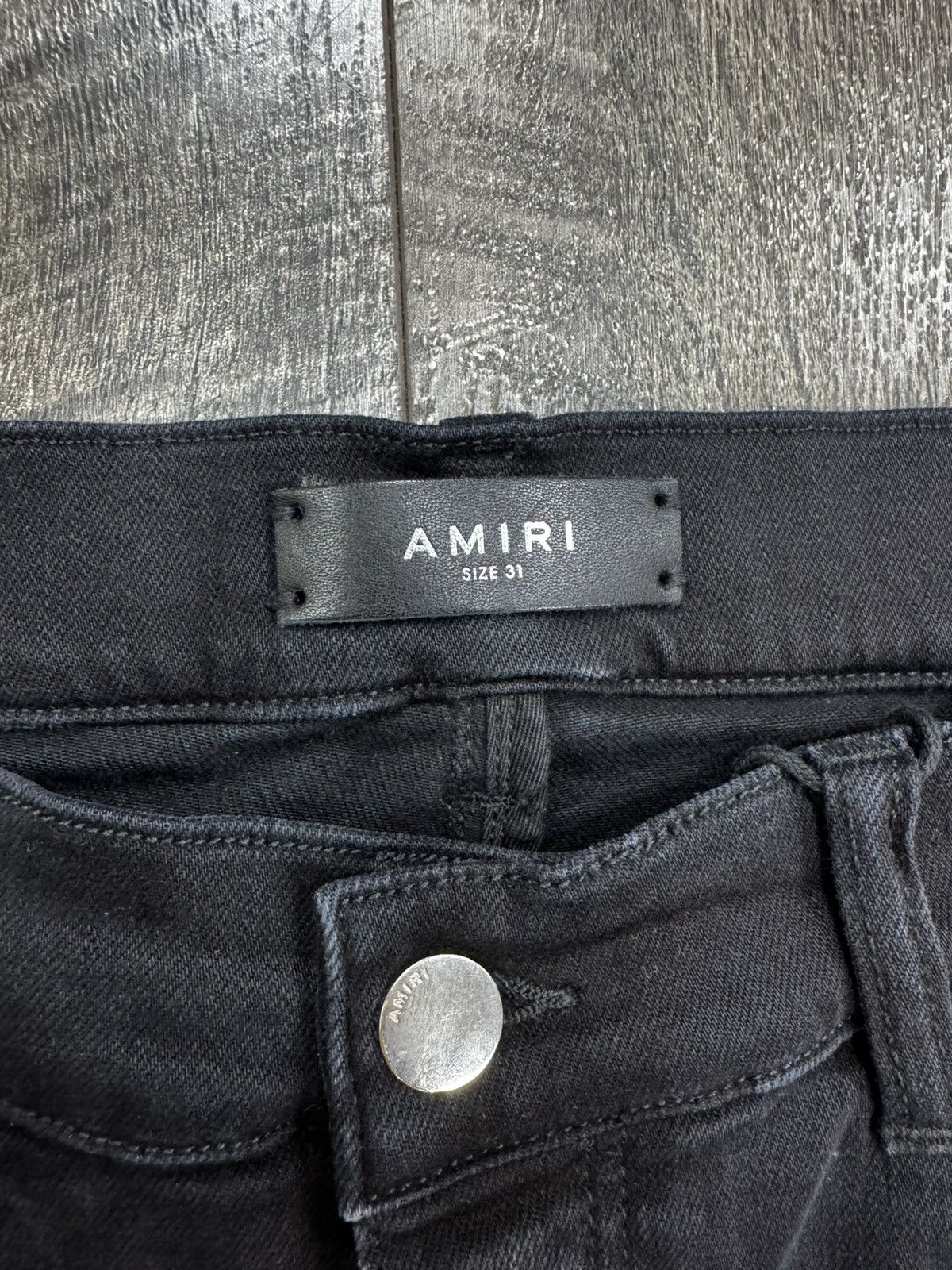 Amiri “Hibiscus Stencil” Skinny Jeans Size US 31 - 4 Thumbnail