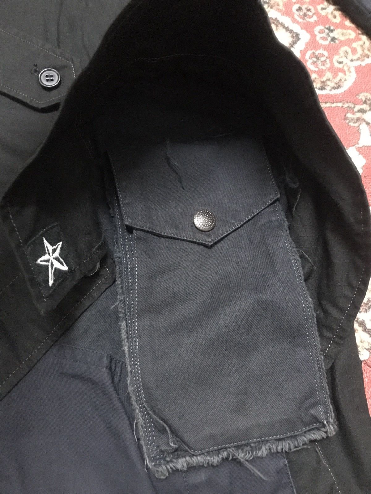 Jun Takahashi × Undercover Undercover SS05 Reconstructed Military Blazer Size US L / EU 52-54 / 3 - 10 Thumbnail