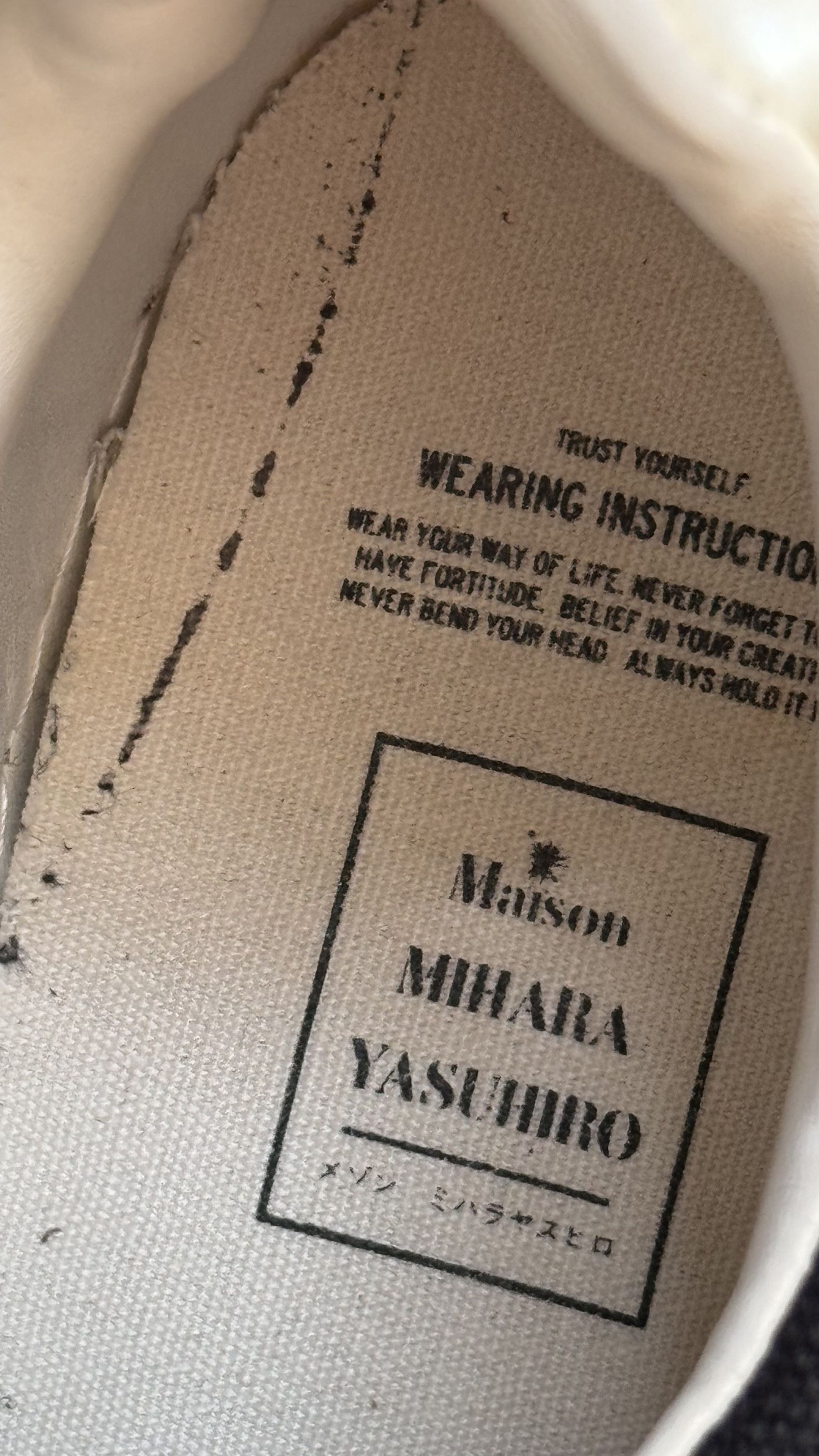 Maison MIHARA YASUHIRO Black/Blue Blakey Sneakers Size US 6.5 / EU 39-40 - 4 Thumbnail
