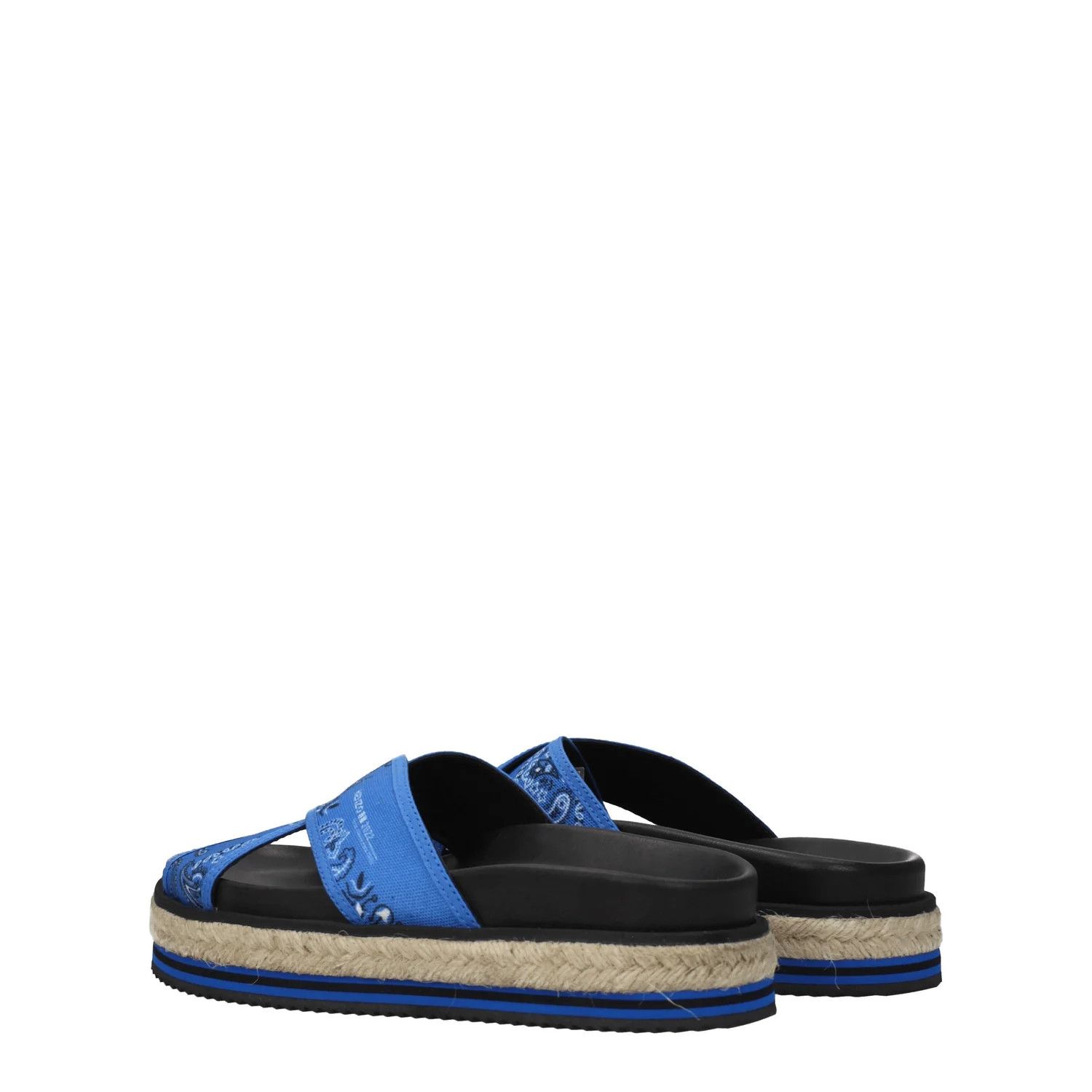 Kenzo ob1o1e1124 Fabric Slippers and Clogs in Blue Size US 6 / IT 36 - 4 Thumbnail