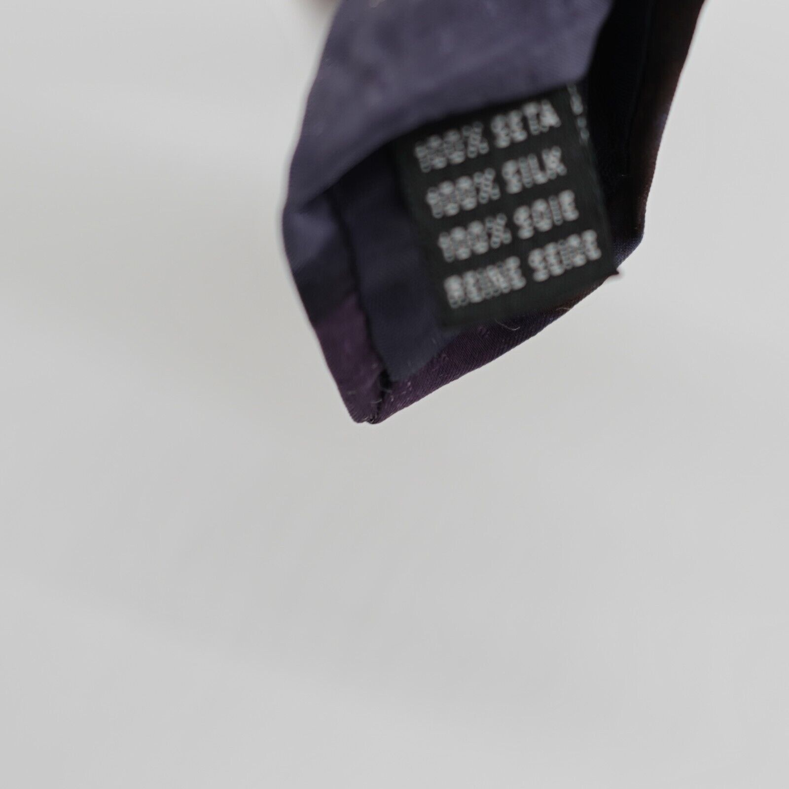 Gucci Paolo Gucci Purple Orange Blue Abstract Print Silk Tie Size ONE SIZE - 4 Thumbnail