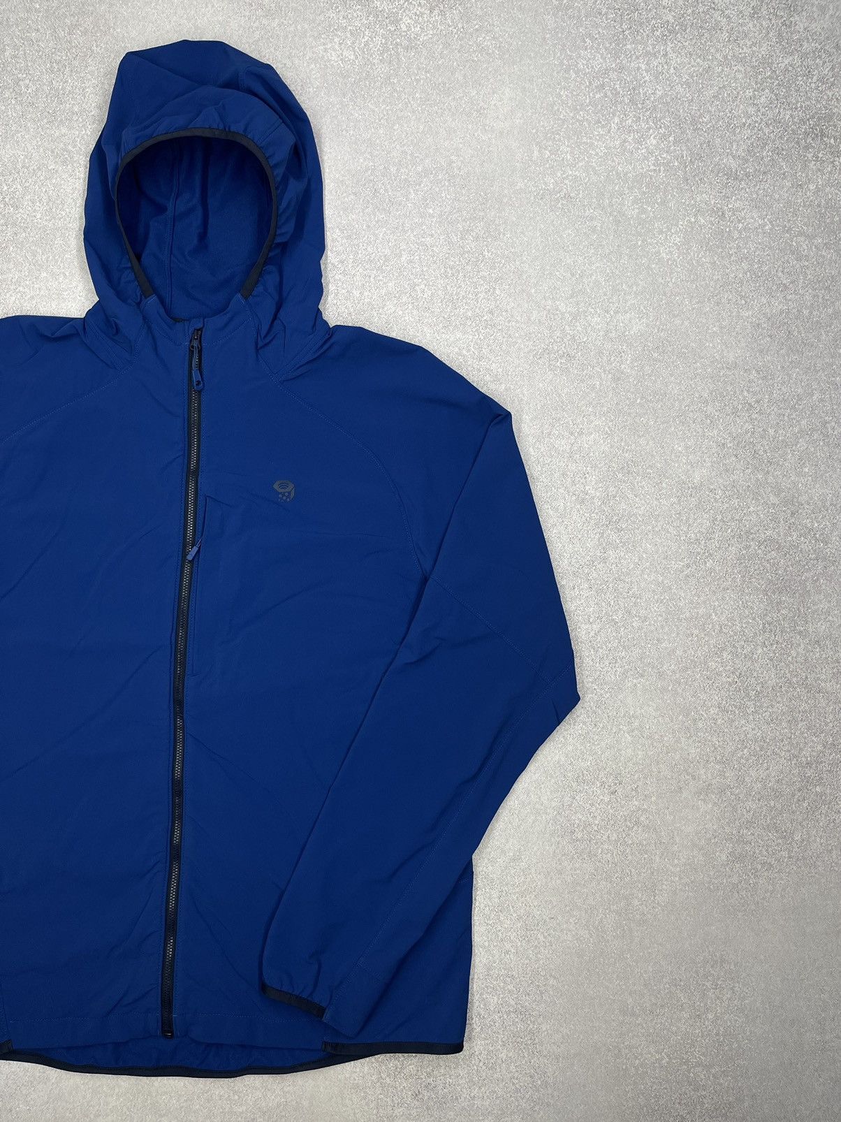 Mountain Hardwear Mens Mountain Hard Wear Chockstone Light Jacket Blue Outdoor Size US L / EU 52-54 / 3 - 3 Thumbnail