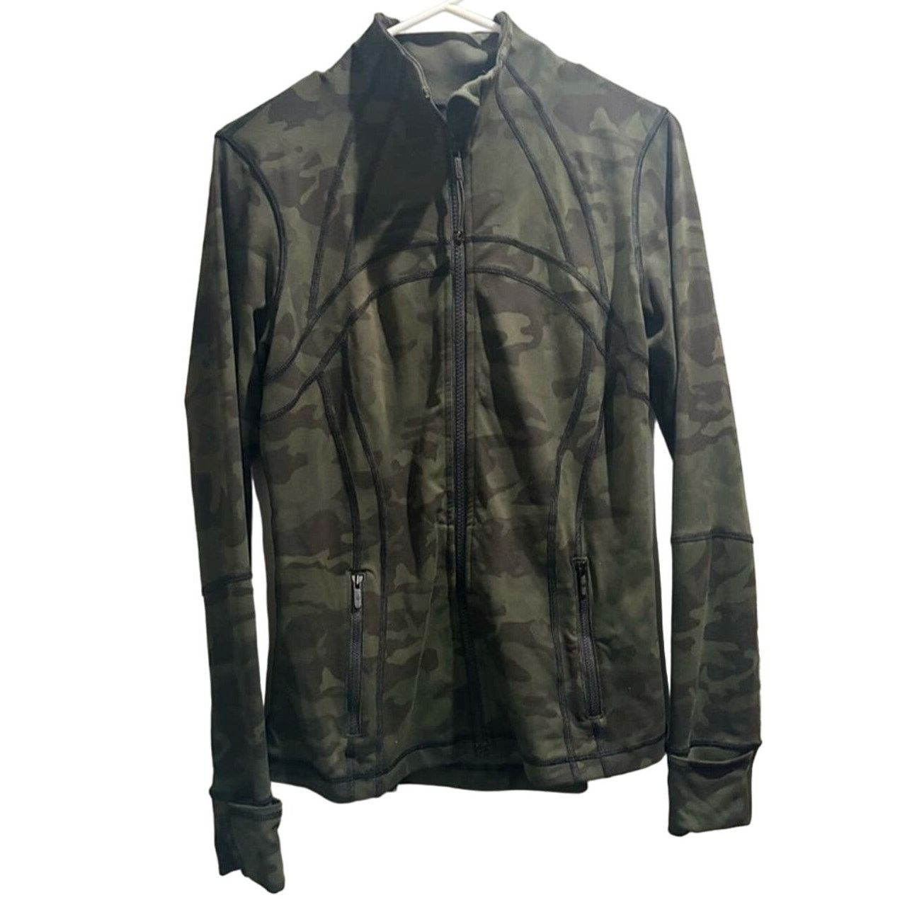 Lululemon LULULEMON Women's Define Jacket Incognito Camo Green Sz 8 Size M / US 6-8 / IT 42-44 - 2 Thumbnail