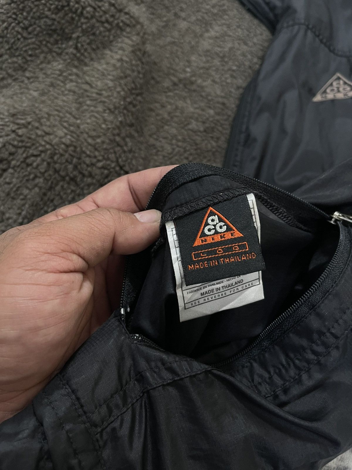 Nike ACG VINTAGE NIKE ACG SHERPA LINED JACKET Size US L / EU 52-54 / 3 - 11 Thumbnail