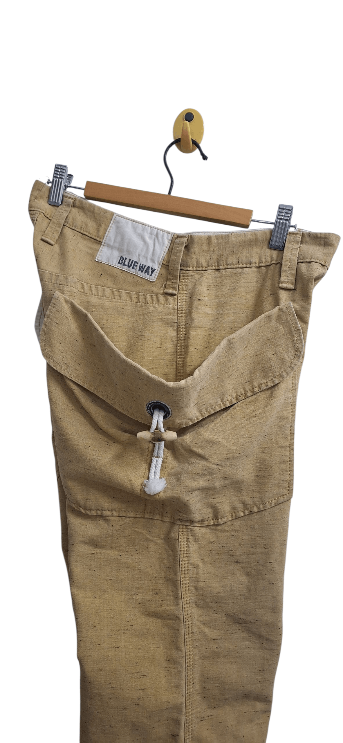Le Grande Bleu (L.G.B.) Japanese Brand Blue Way Monkey Pocket Pants Size US 30 / EU 46 - 12 Thumbnail