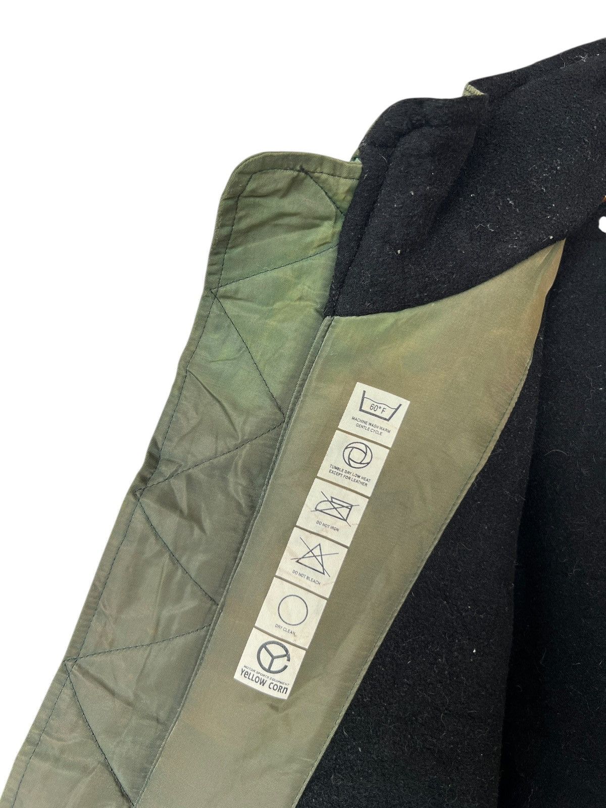 YELLOW CORN Vintage Yellow Corn Highway Magician Sunfaded Green Jacket Size US L / EU 52-54 / 3 - 12 Thumbnail