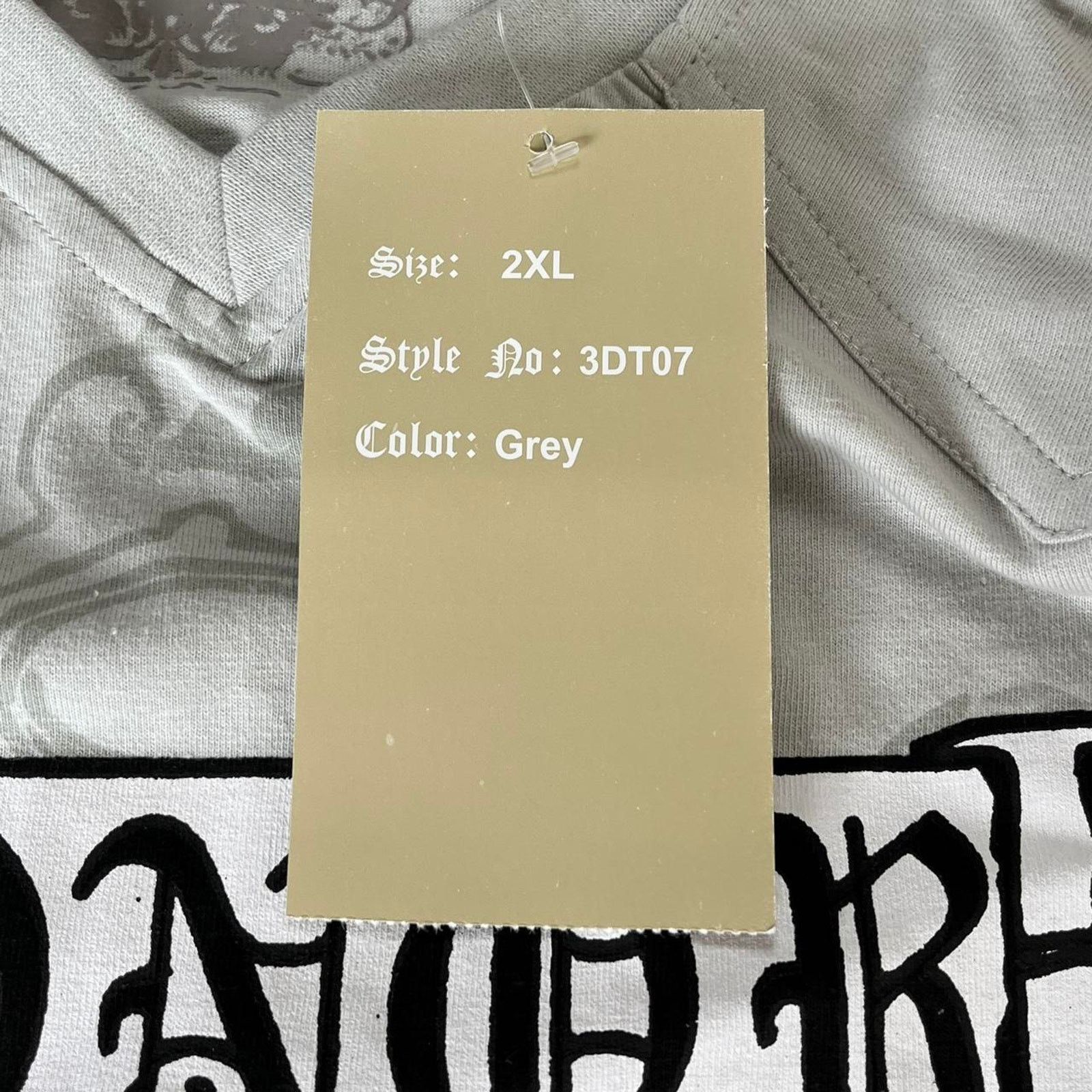 Affliction × Japanese Brand × Vintage Crazy Vintage Y2K Baggy Affliction Style Grunge Tee Size US XXL / EU 58 / 5 - 5 Thumbnail
