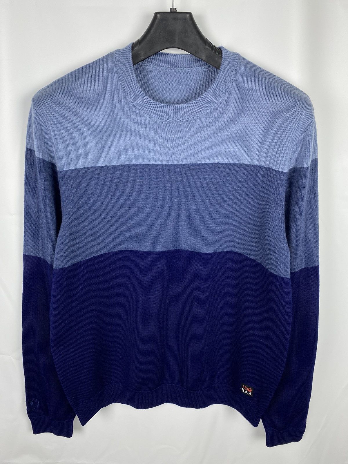 Designer Iso Baa Extra Fine Merino Wool Knit Sweater size L Size US L / EU 52-54 / 3 - 1 Thumbnail