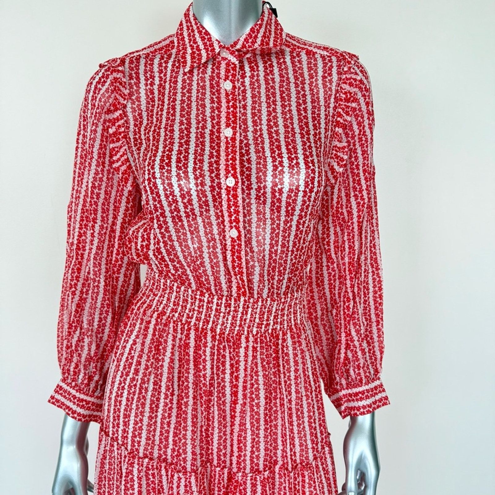 The Kooples NWT!!! The Kooples women maxi dress size 1 or S Retail 525$ Size S / US 4 / IT 40 - 3 Thumbnail