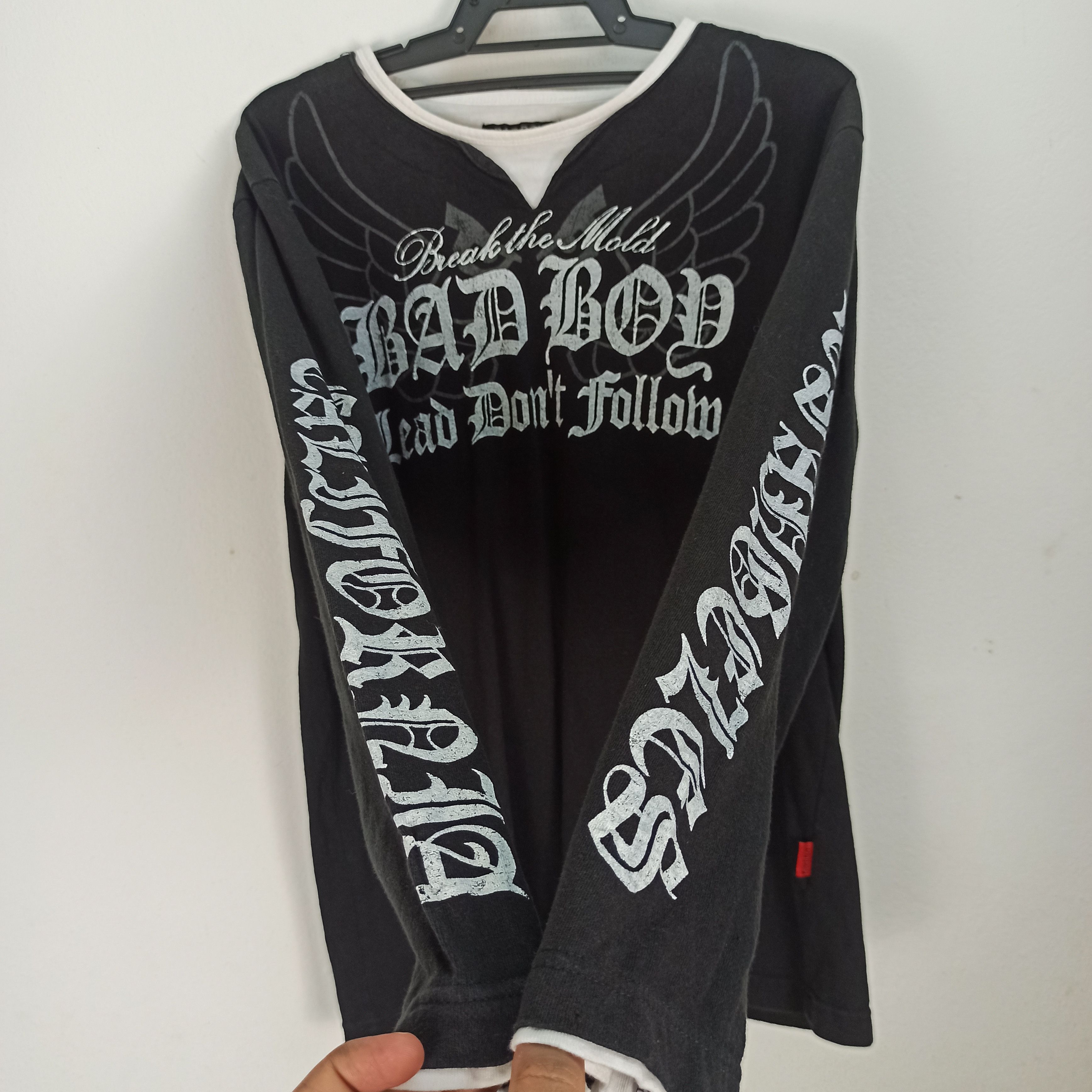 Hysteric Glamour Badboy Poem Seditionaries double layer tshirt Size US L / EU 52-54 / 3 - 4 Thumbnail