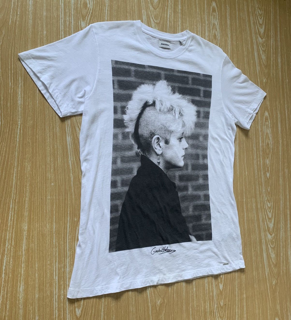 Diesel 🔥 Diesel Gavin Watson Punk T Shirt Size US L / EU 52-54 / 3 - 3 Thumbnail