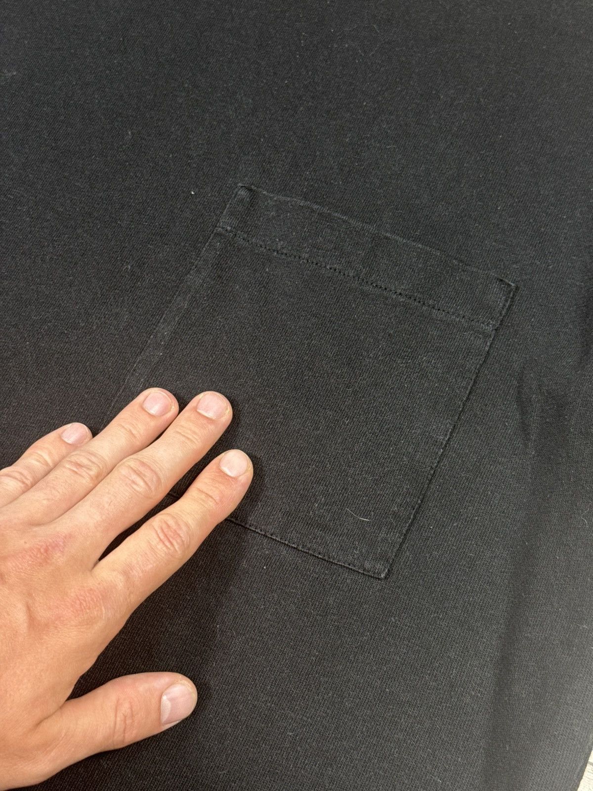 Lemaire Lemaire Garment Dyed Cotton Classic Fit Chest Pocket T Shirt Size US M / EU 48-50 / 2 - 2 Thumbnail