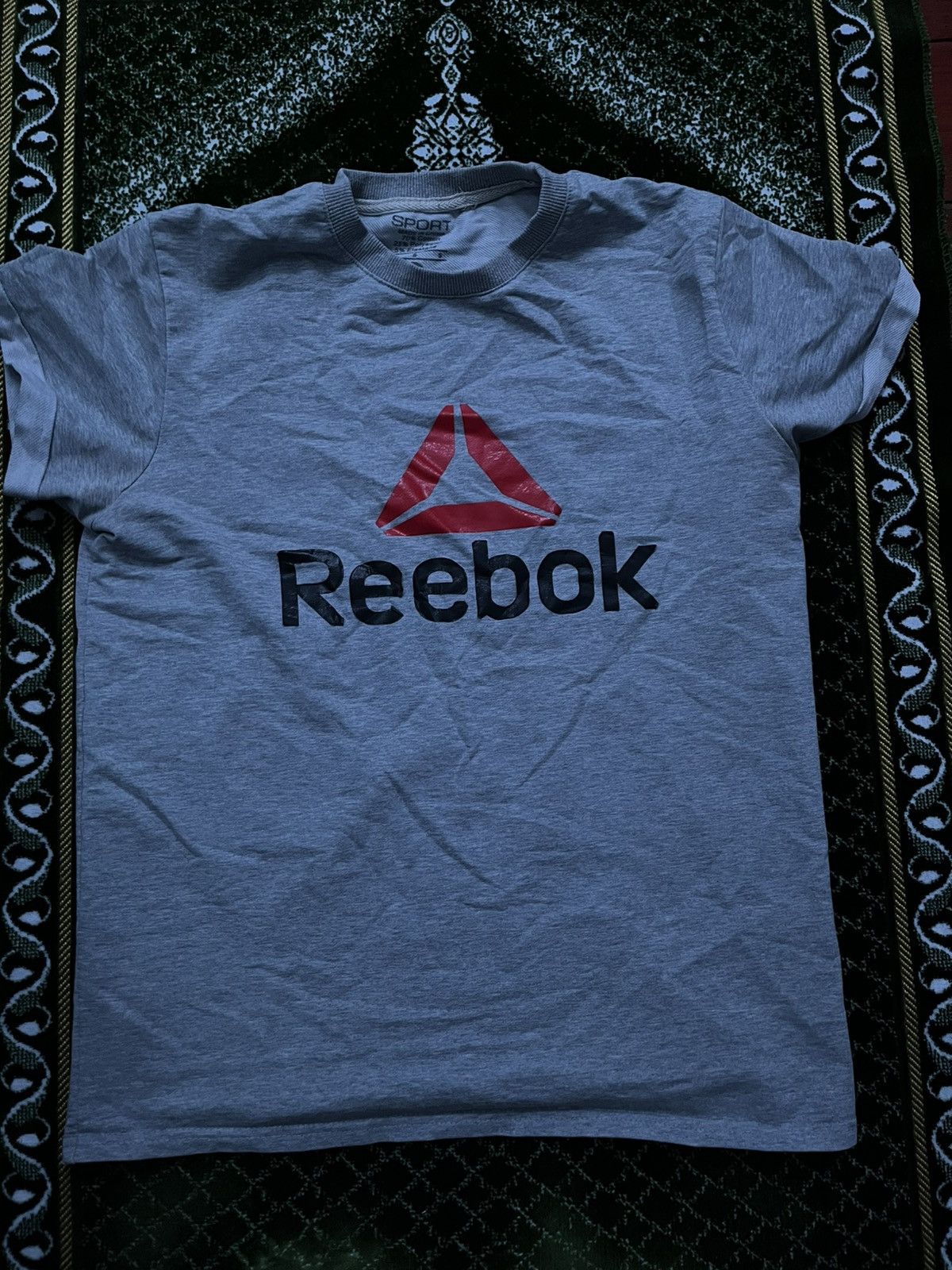 Reebok Reebok Grey Logo T-Shirt Size US S / EU 44-46 / 1 - 1 Thumbnail