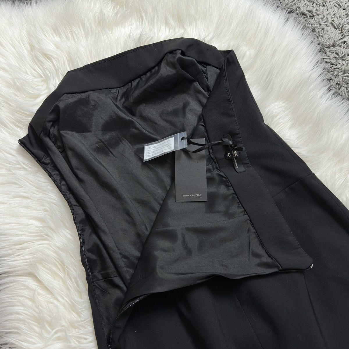 Elisabetta Franchi Celyn b. Per Elisabetta Franchi dress black luxury Size S / US 4 / IT 40 - 9 Thumbnail