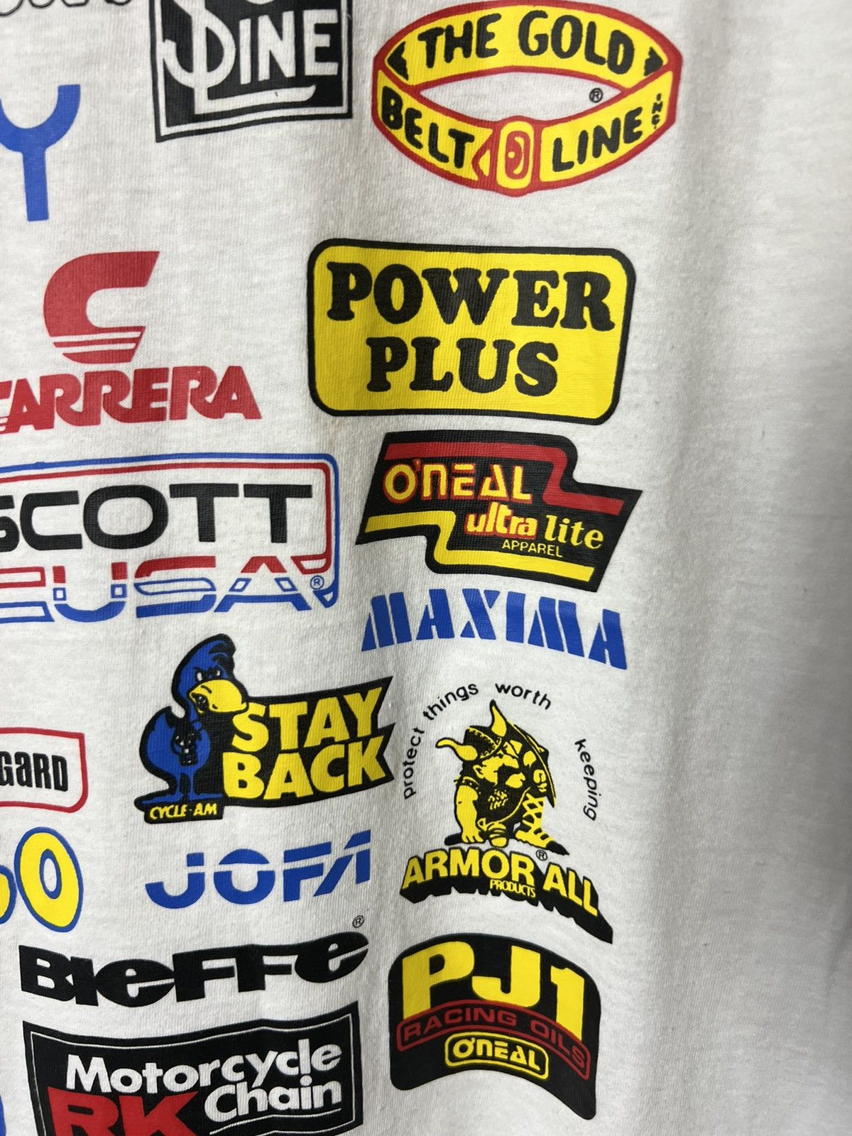 Vintage 80s O’Neal USA Racing Single Stitch T-Shirt Big Logo Size US M / EU 48-50 / 2 - 11 Thumbnail
