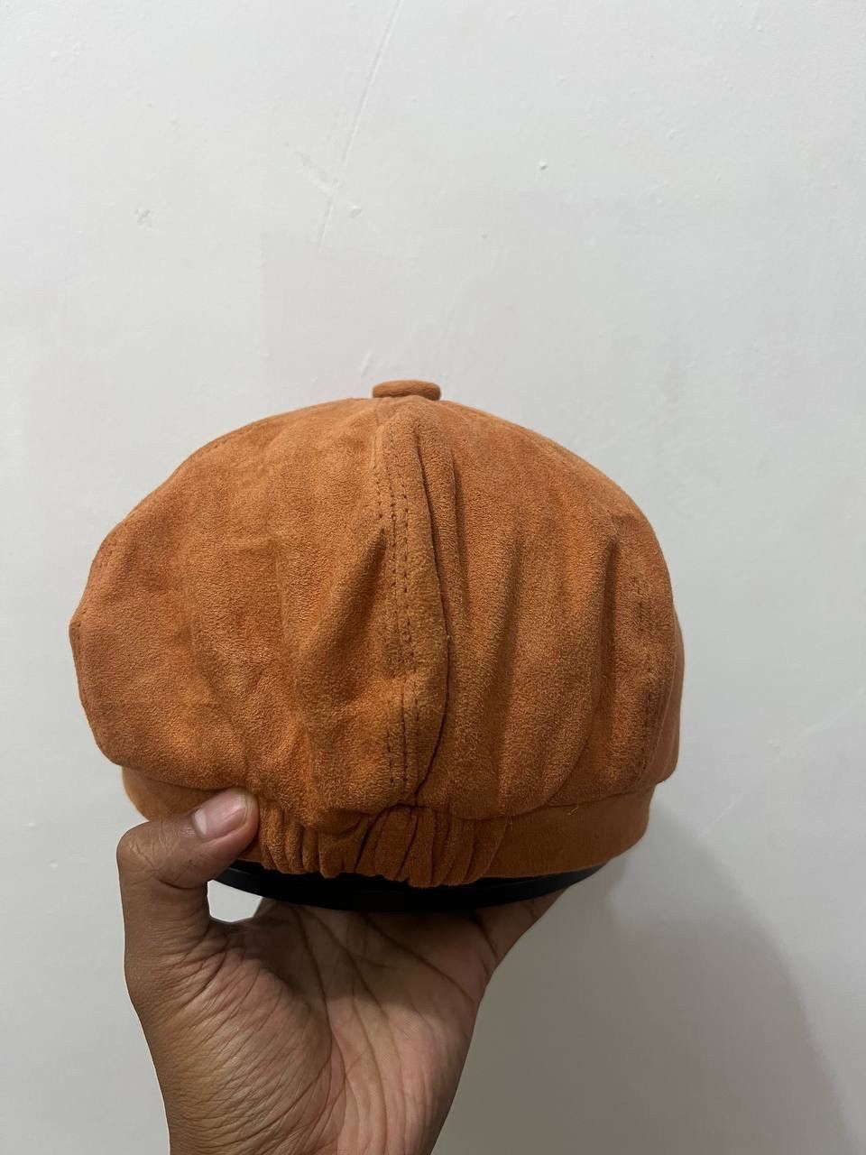 Leather None Leather Suede Retro Hat Size ONE SIZE - 4 Thumbnail