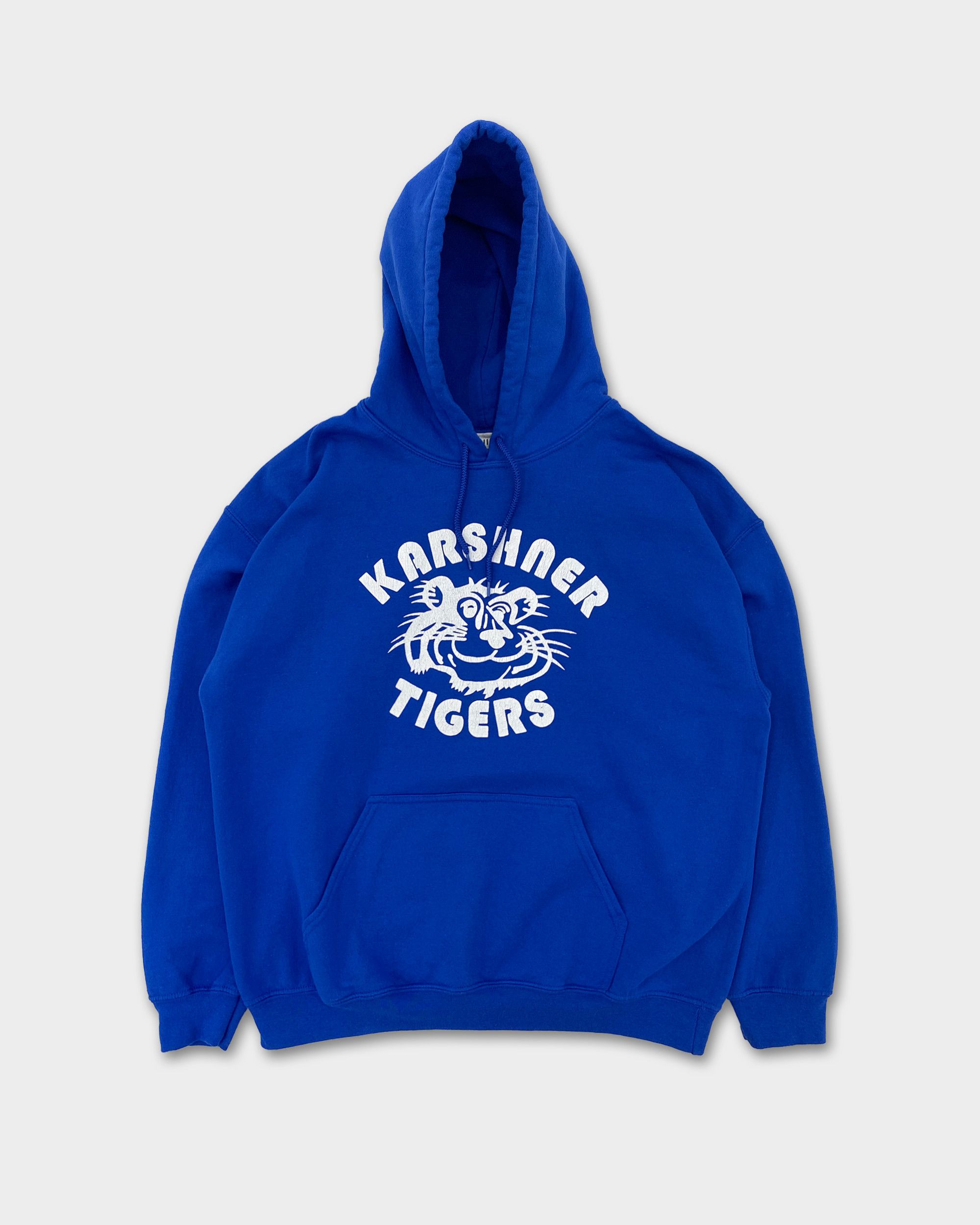 Vintage 2000s Karshner Tiger Elementary School Hoodie Size US M / EU 48-50 / 2 - 2 Thumbnail