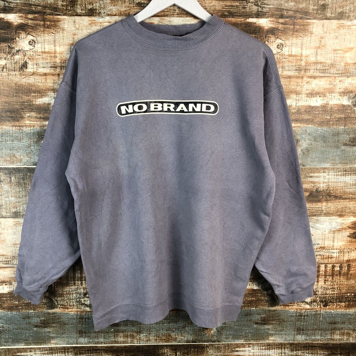 Japanese Brand × Vintage No Brand Grey vintage Sweatshirt #A1940 Size US M / EU 48-50 / 2 - 3 Thumbnail