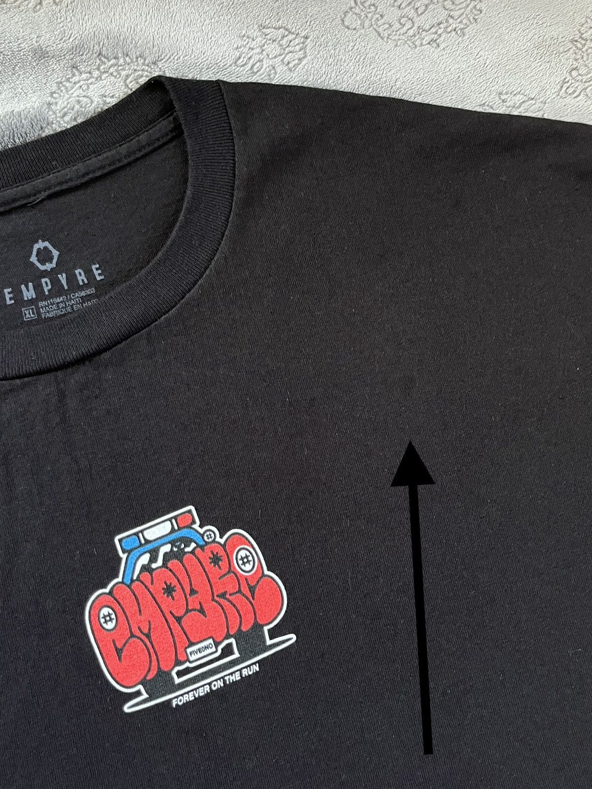 Empyre Empyre “Forever on the Run” T-Shirt Size US XL / EU 56 / 4 - 4 Thumbnail