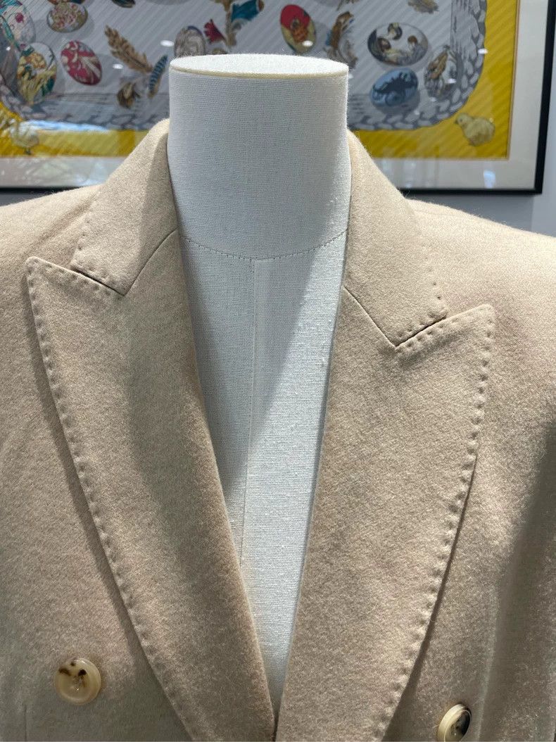 Max Mara Max Mara Beige cashmere blazer Size S / US 4 / IT 40 - 2 Thumbnail