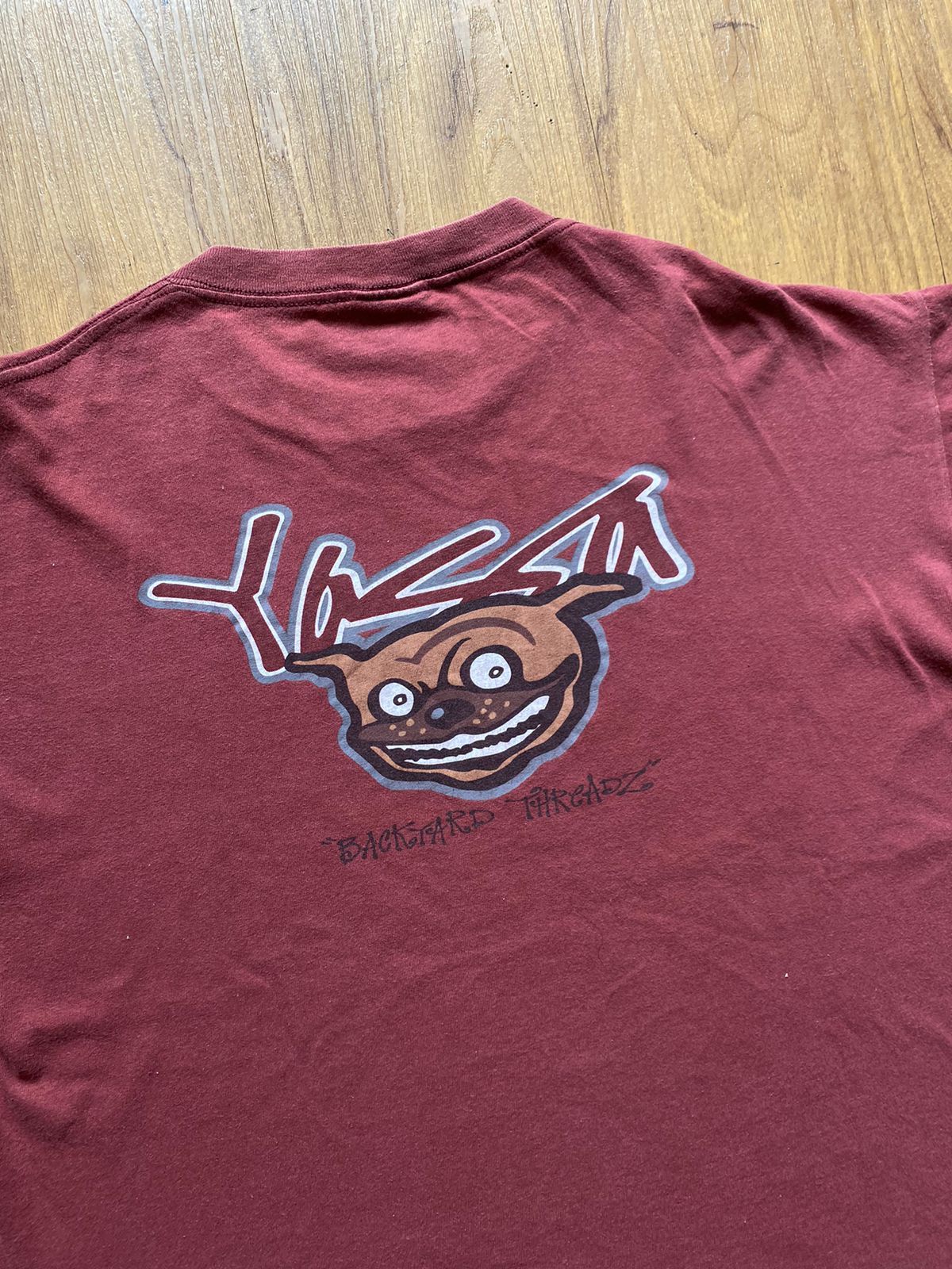 Vintage VINTAGE 90s YAGA “ Bulldog” T Shirt Size US L / EU 52-54 / 3 - 3 Thumbnail