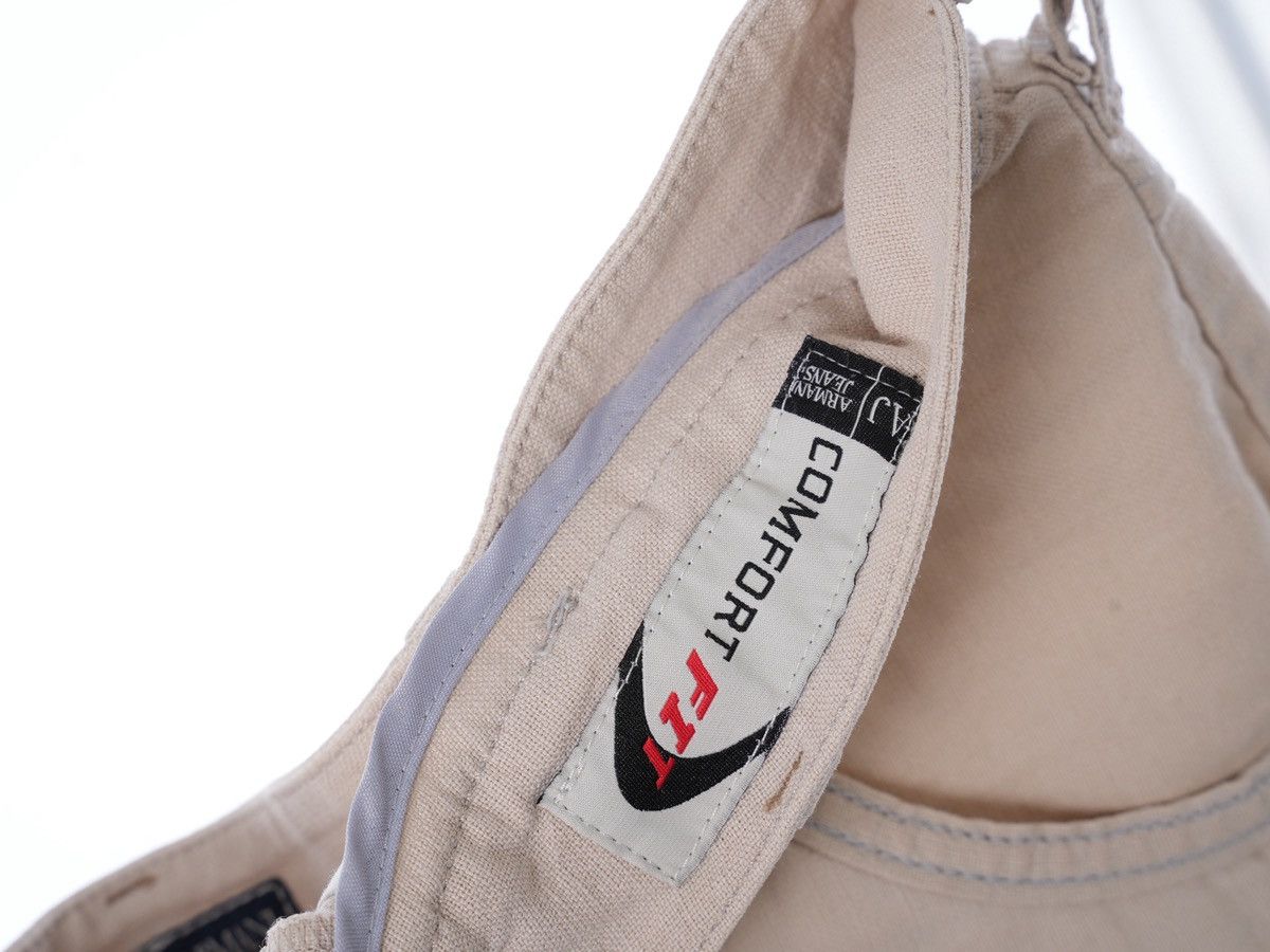 Armani Armani 1990s vintage linen baggy pants Size US 34 / EU 50 - 6 Thumbnail