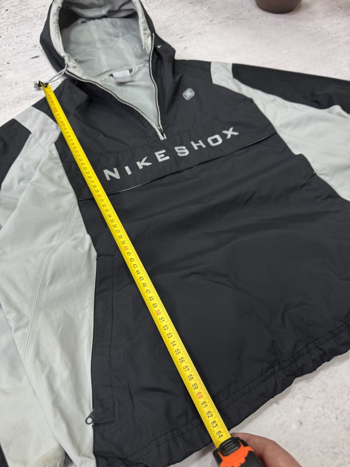 Nike × Vintage NIKE SHOX VINTAGE BASIC LOGO OVERSIZE BAGGY LIGHT JACKET Size US M / EU 48-50 / 2 - 11 Thumbnail