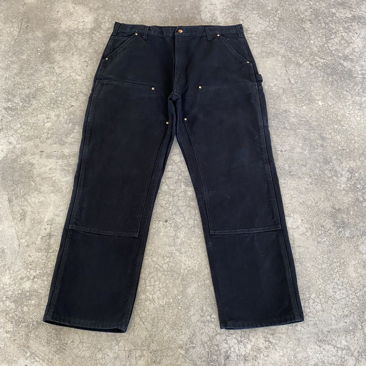 Carhartt VTG Carhartt Double Knee Blanket Lined Carpenter Pants Size US 40 / EU 56 - 4 Thumbnail