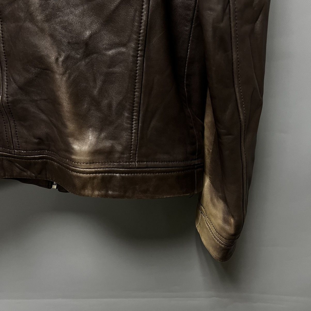 Hugo Boss Hugo Boss Leather Jacket Lamb Exclusive Custom Size US M / EU 48-50 / 2 - 5 Thumbnail