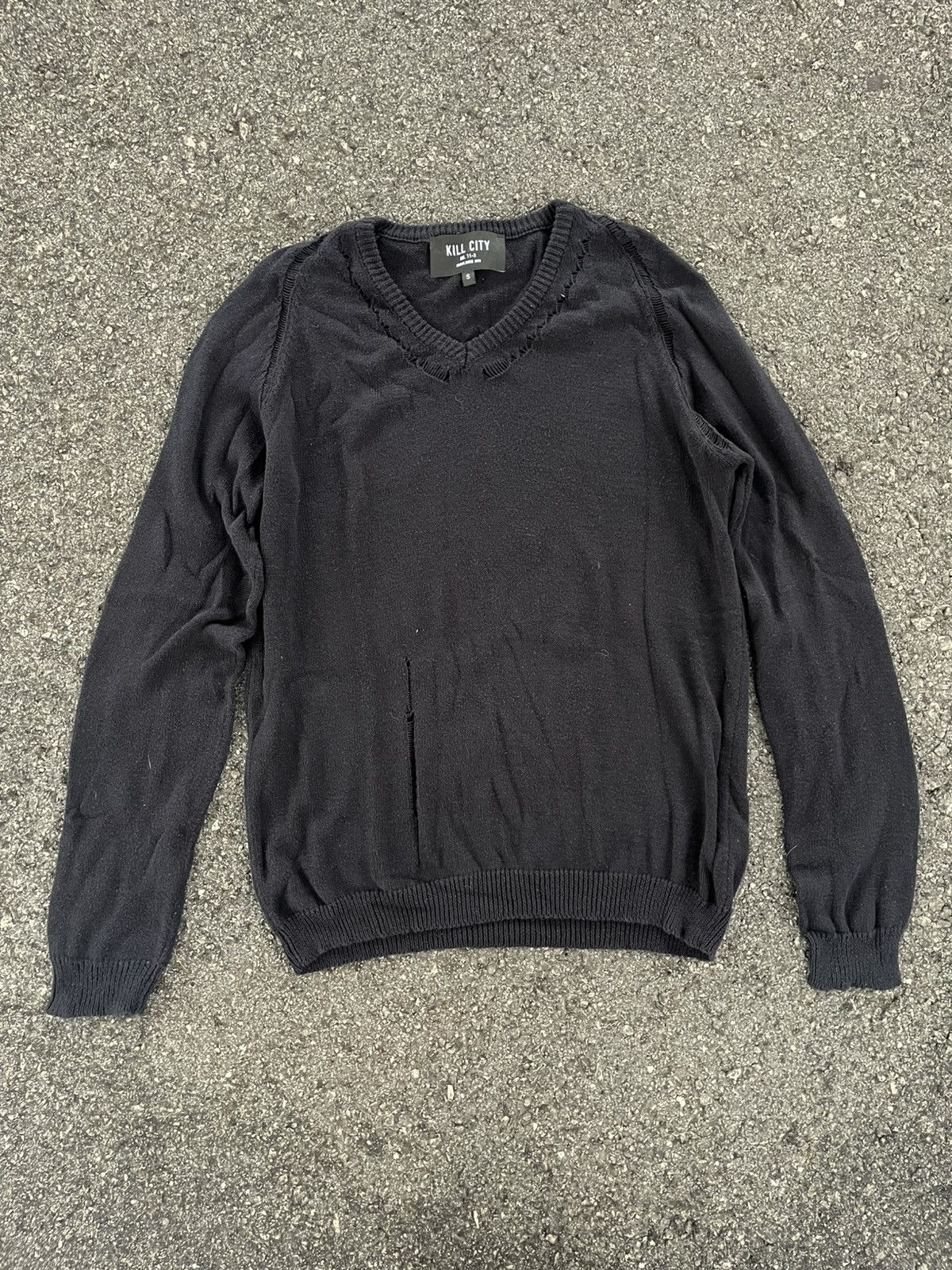 Kill City Kill City V-Neck Sweater Size US M / EU 48-50 / 2 - 1 Thumbnail