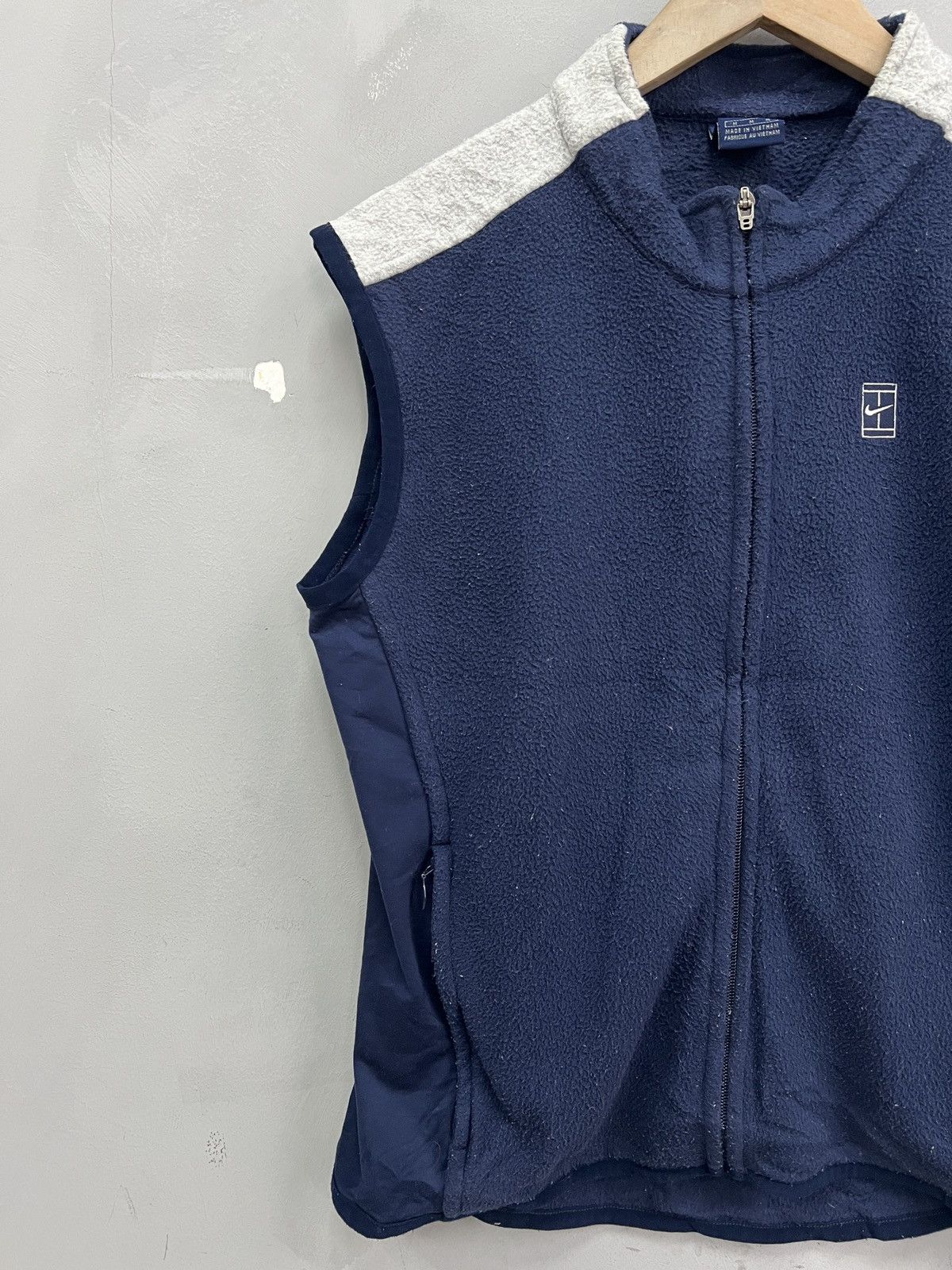 Nike Nike challenge court vintage fleece vest y2k Size US M / EU 48-50 / 2 - 3 Thumbnail