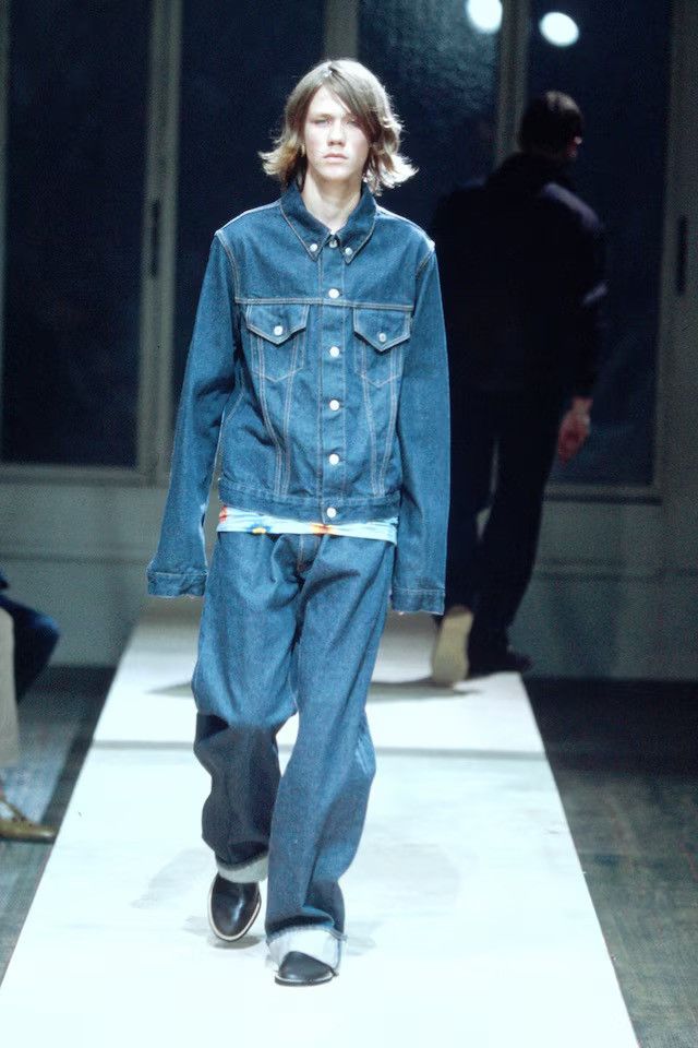 Yohji Yamamoto SS02 Reissue Denim Jacket Size US L / EU 52-54 / 3 - 8 Thumbnail