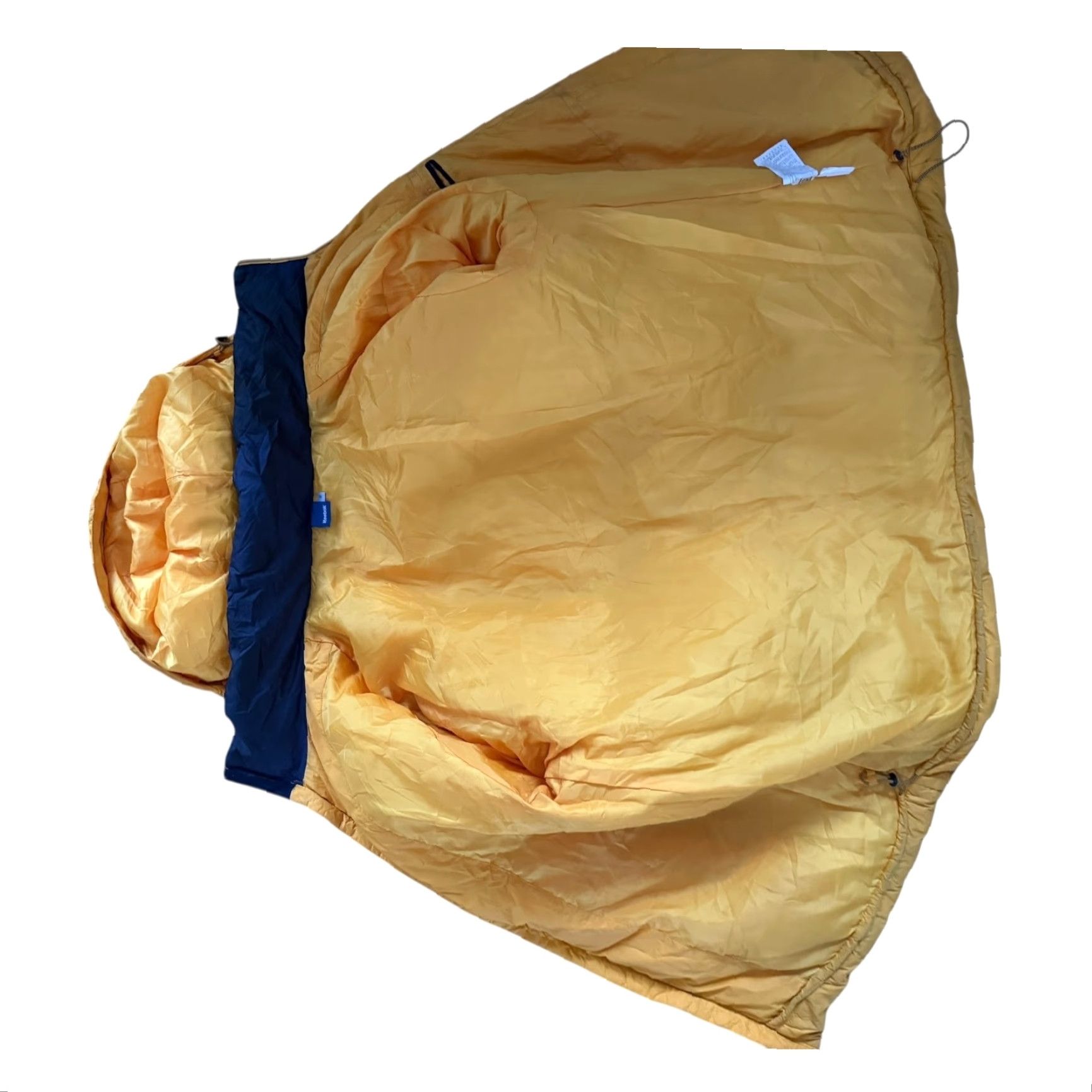 Reebok Reebok Hooded Goose Down Puffer Jacket – Yellow / Navy – Unisex – Size 110 (110 Unisex) – XL / L Fit – Hooded Down Jacket Size US L / EU 52-54 / 3 - 4 Thumbnail