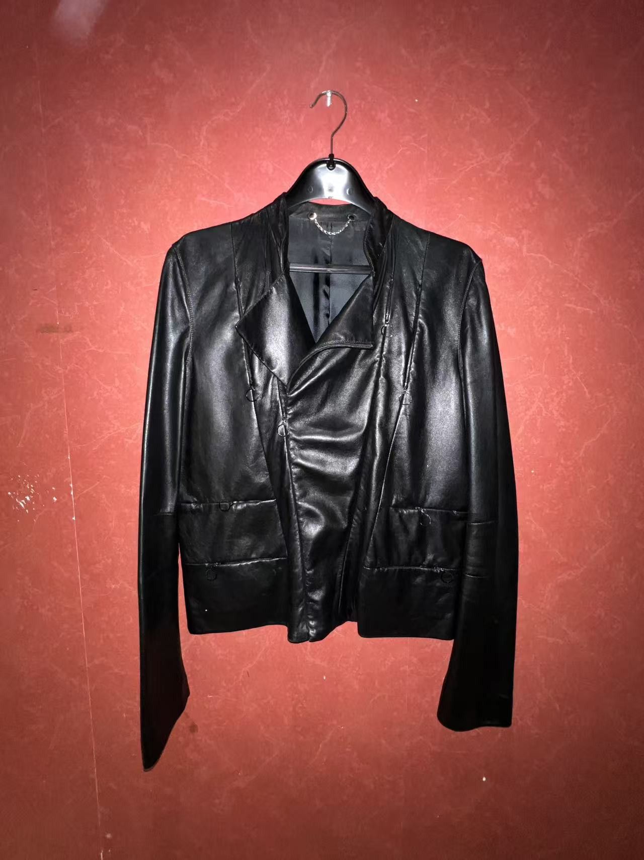 Balenciaga 2008 8-zippers leather jacket Size US S / EU 44-46 / 1 - 1 Thumbnail